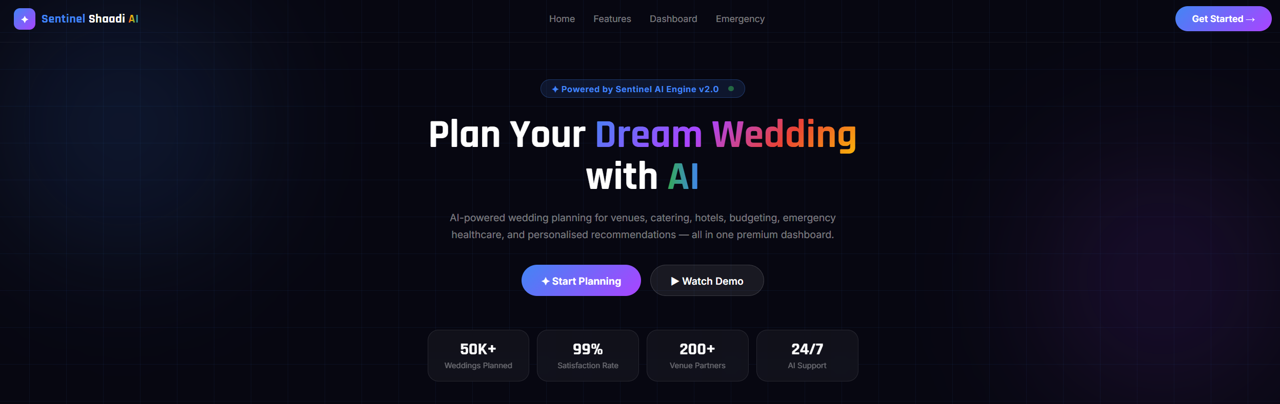 Sentinel Shaadi AI