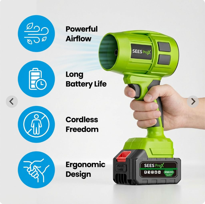 Seese Pro Cordless Leaf Blower: Funktionen, Preise & ehrliches Fazit Seese Pro Cordless Leaf Blower: Funktionen, Preise & ehrliches Fazit