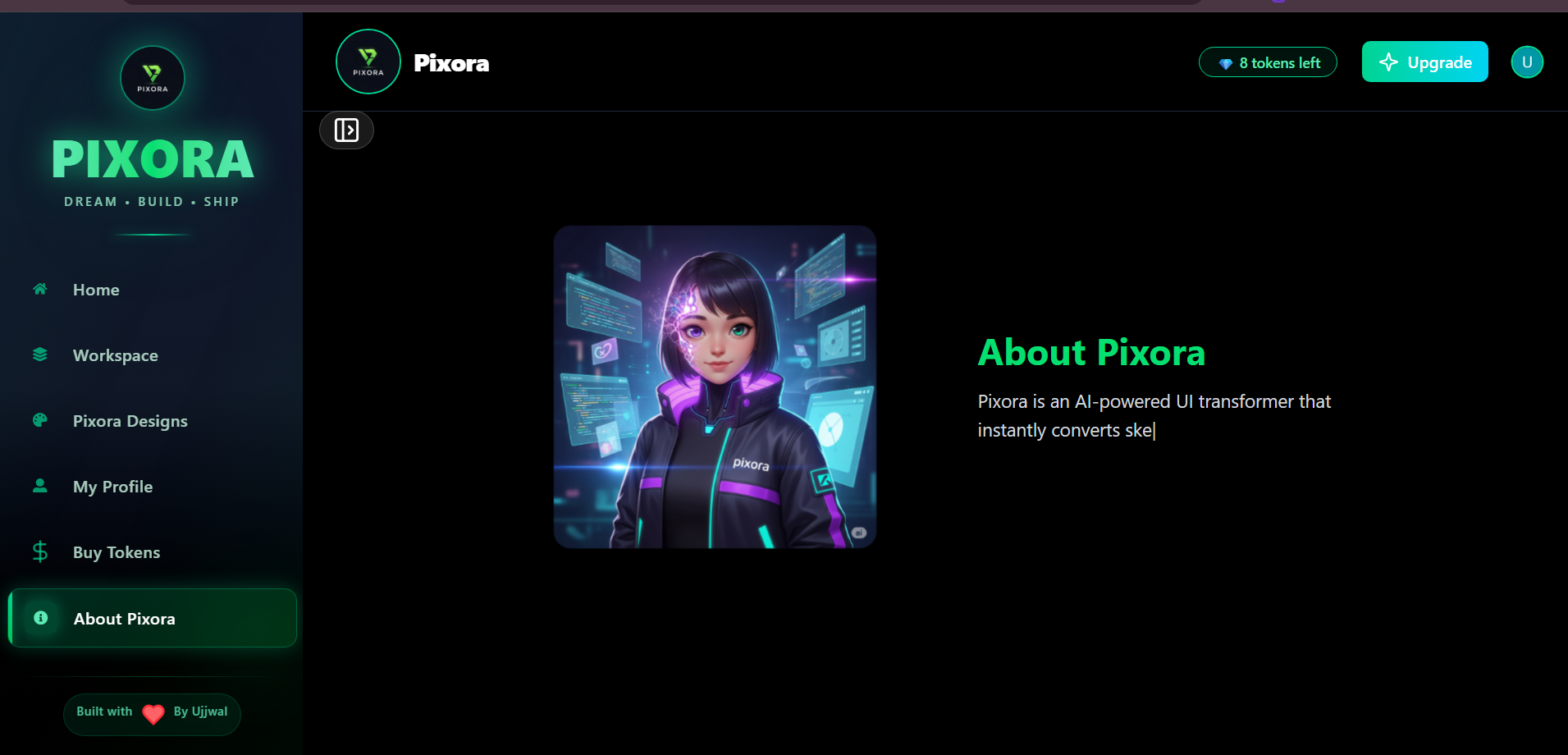 Pixora - India's First Full vibe coding platform