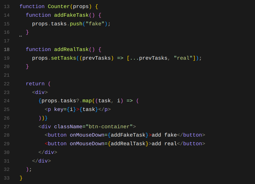 React props are not immutable!