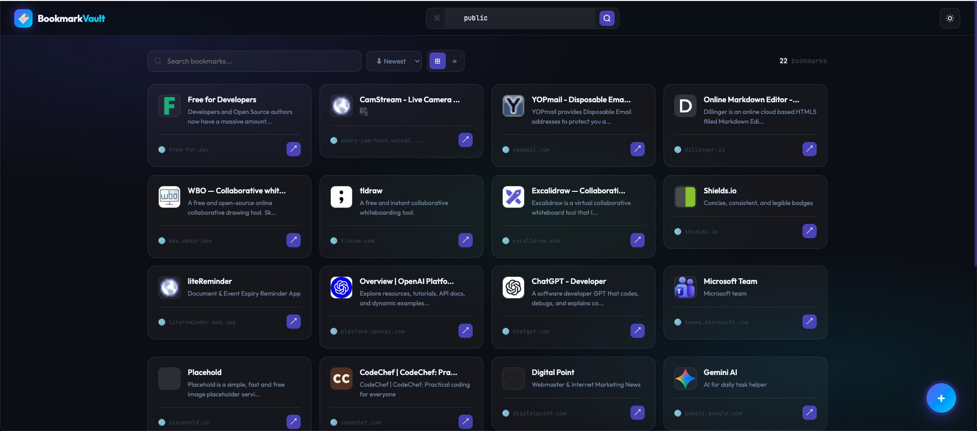 My Bookmark – Save, Organize & Manage Your Bookmarks Online