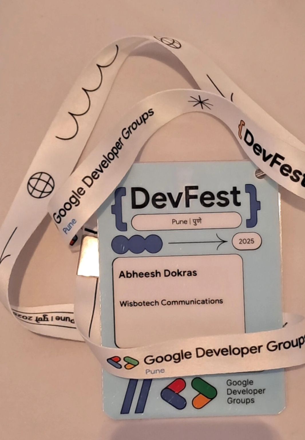 #gdgpune #devfest #gdgindia | Abheesh Dokras ↗️