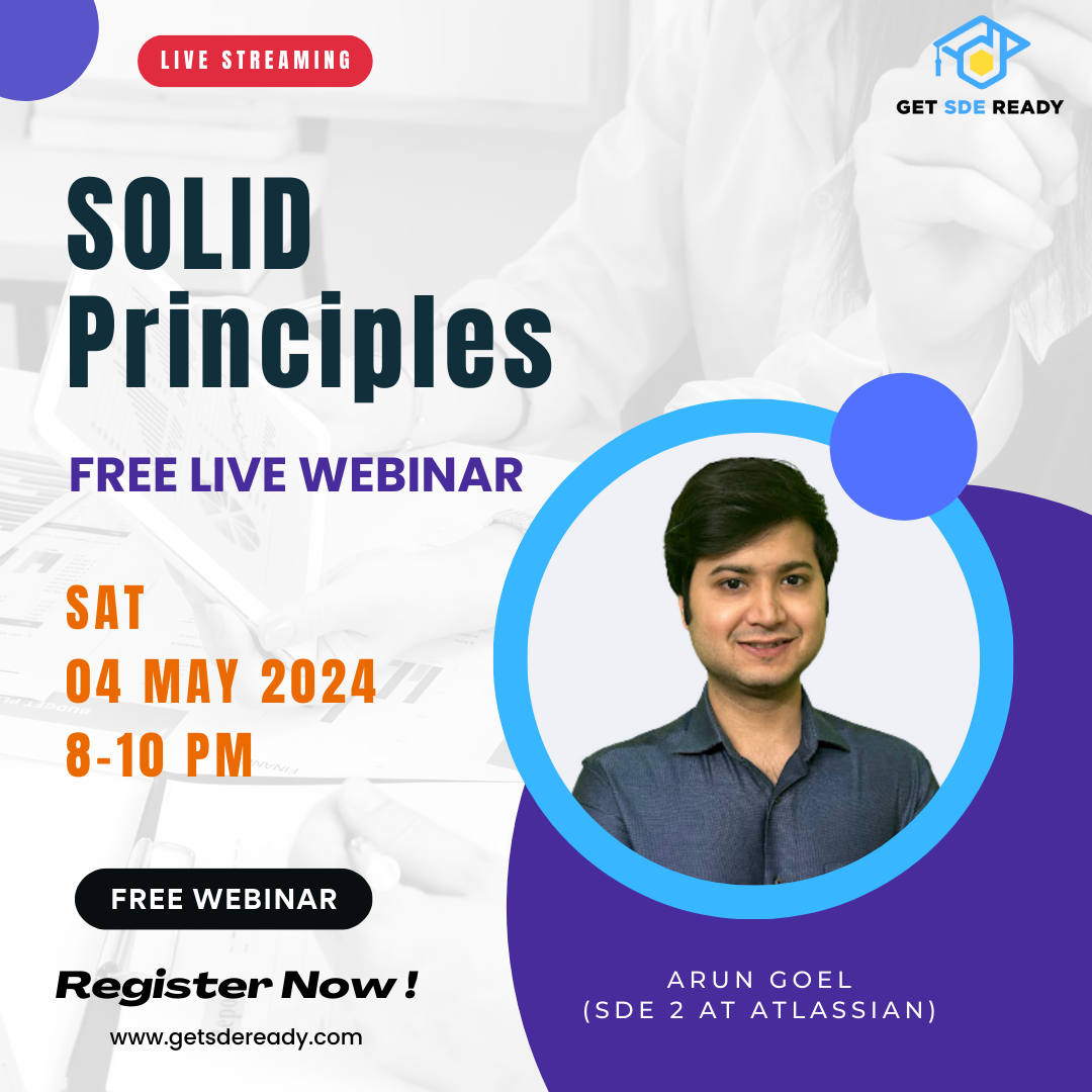 Webinar on SOLID Principles