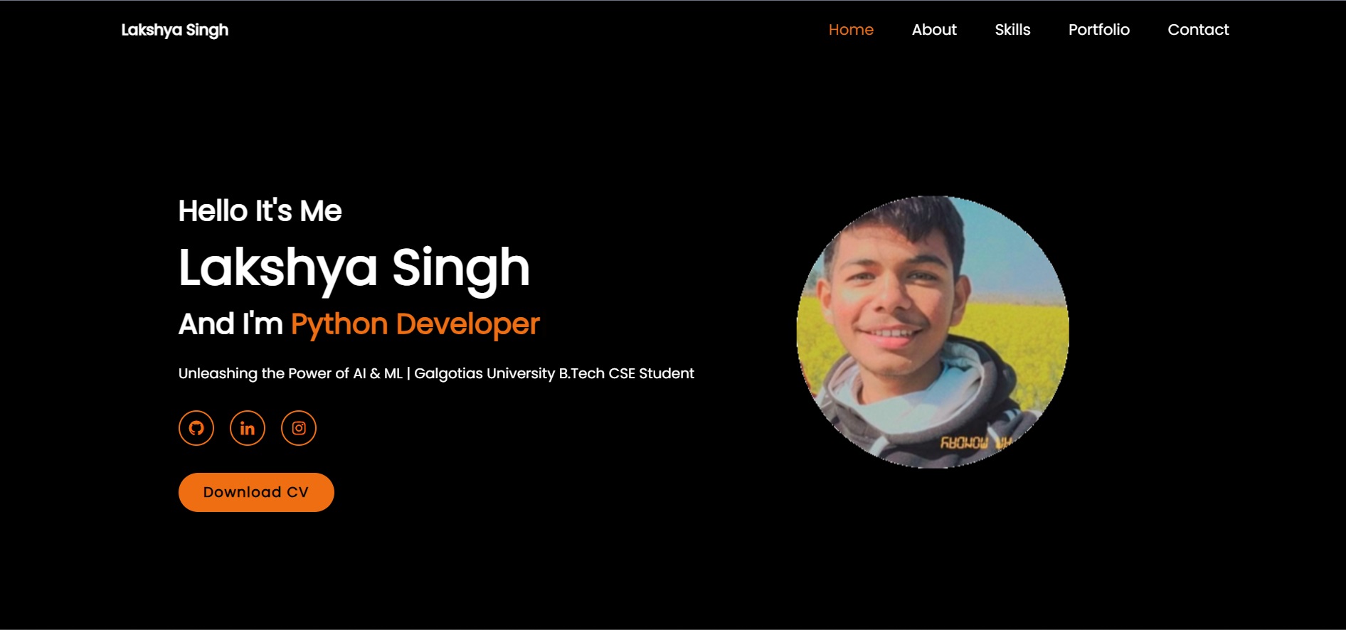 Lakshya Singh - Portfolio