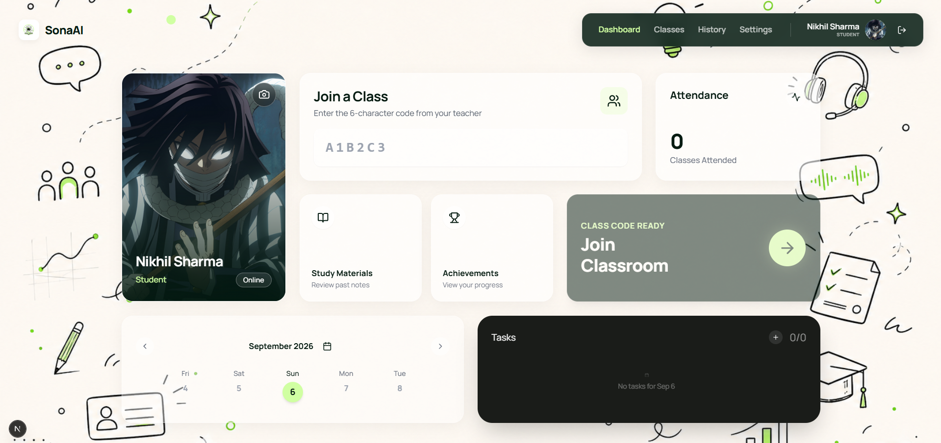 SonaAI: The AI Co-Teacher That Knows When to Speak SonaAI: The AI Co-Teacher That Knows When to Speak