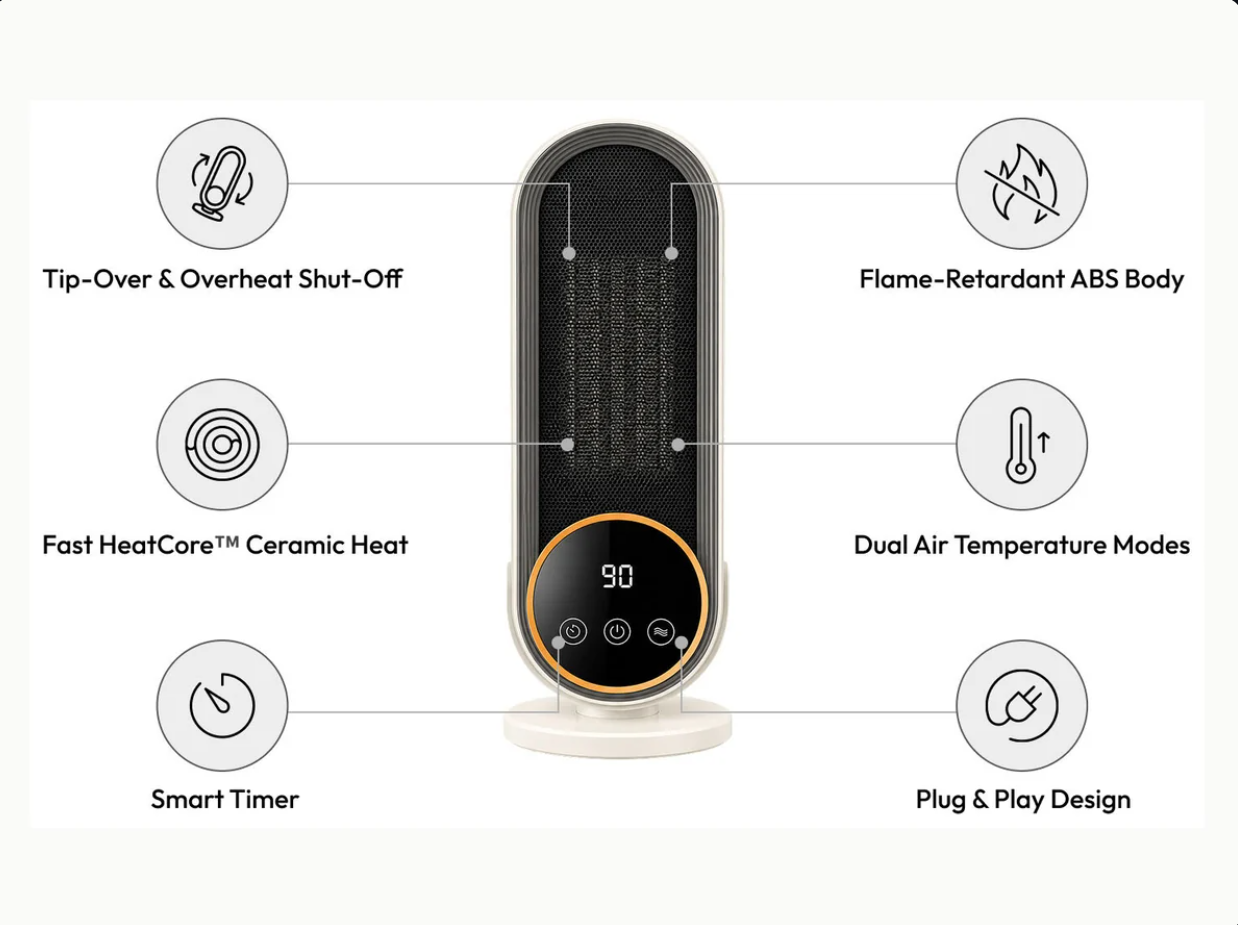 Heatomi PTC Heater - Is It the Best Portable Space Heater?