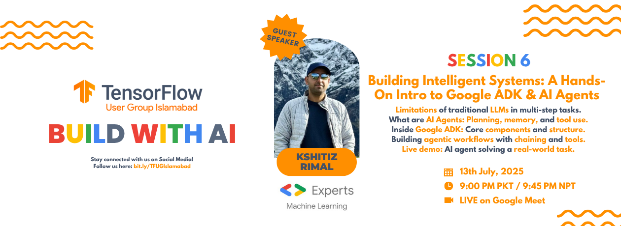 Building Intelligent Systems: A Hands-On Intro to Google ADK & AI Agents | Build with AI Session 6