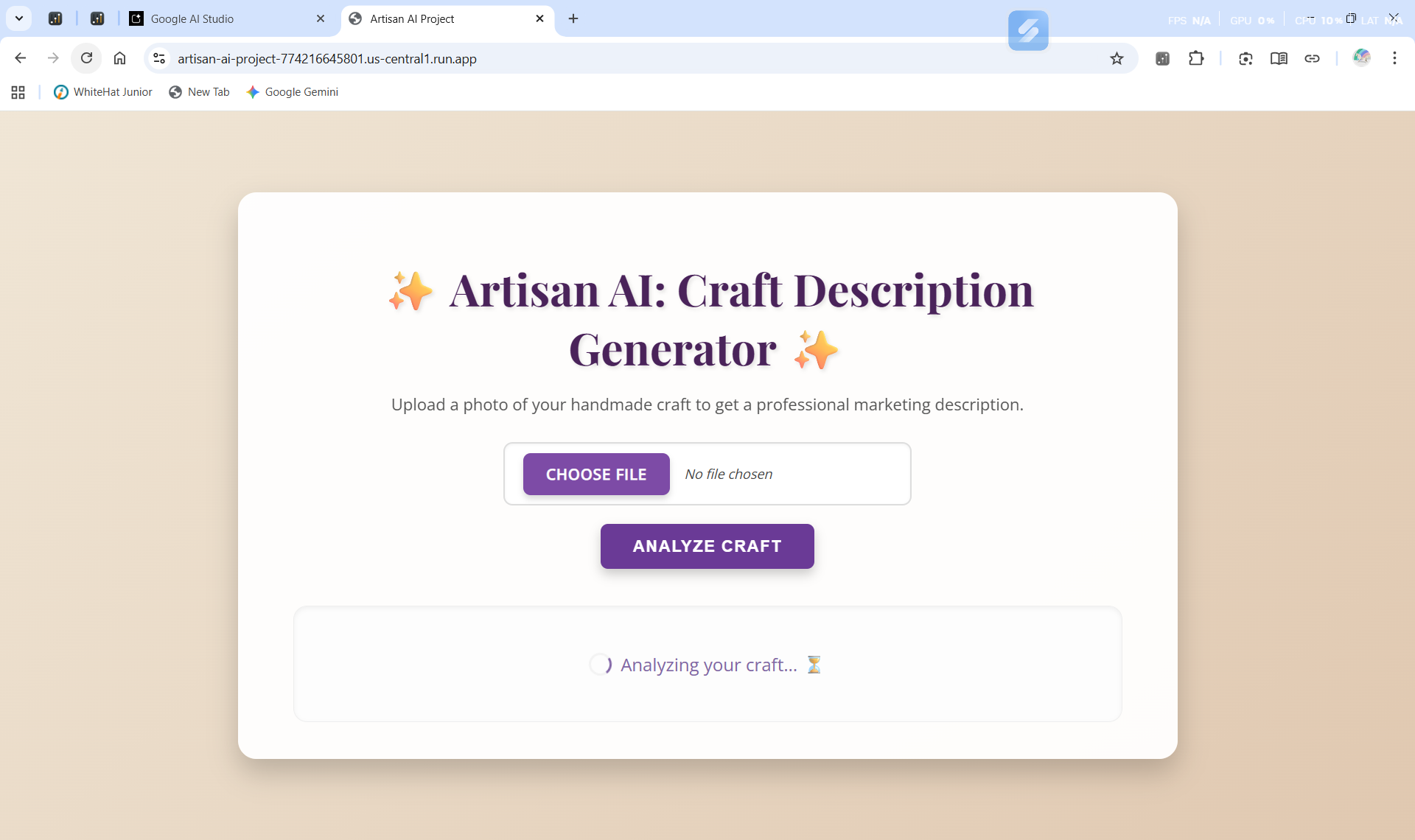 Solution to the problems of Artisans faced in today's modern world