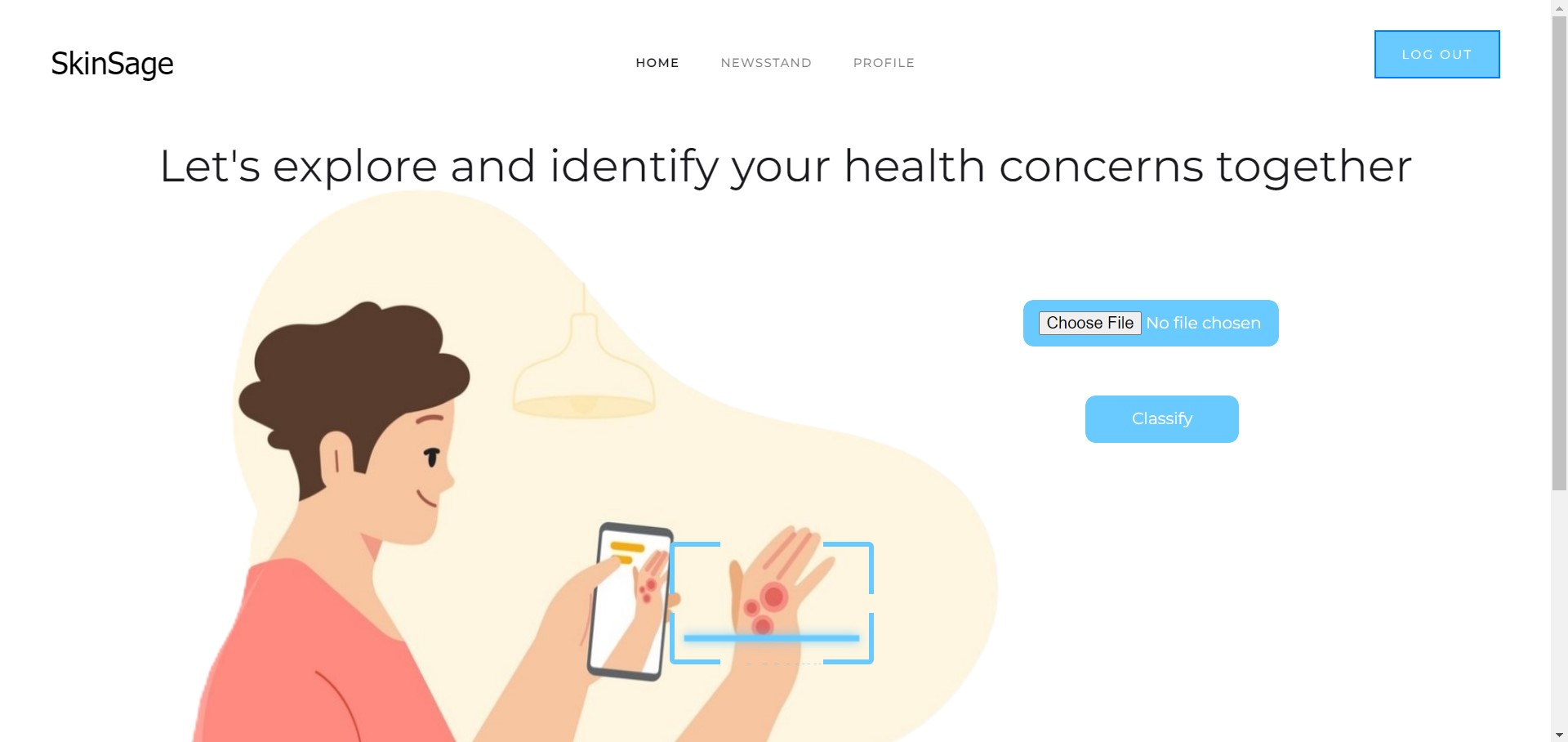 SkinSage: Illuminating Paths to Healthier Skin, Brighter Lives.