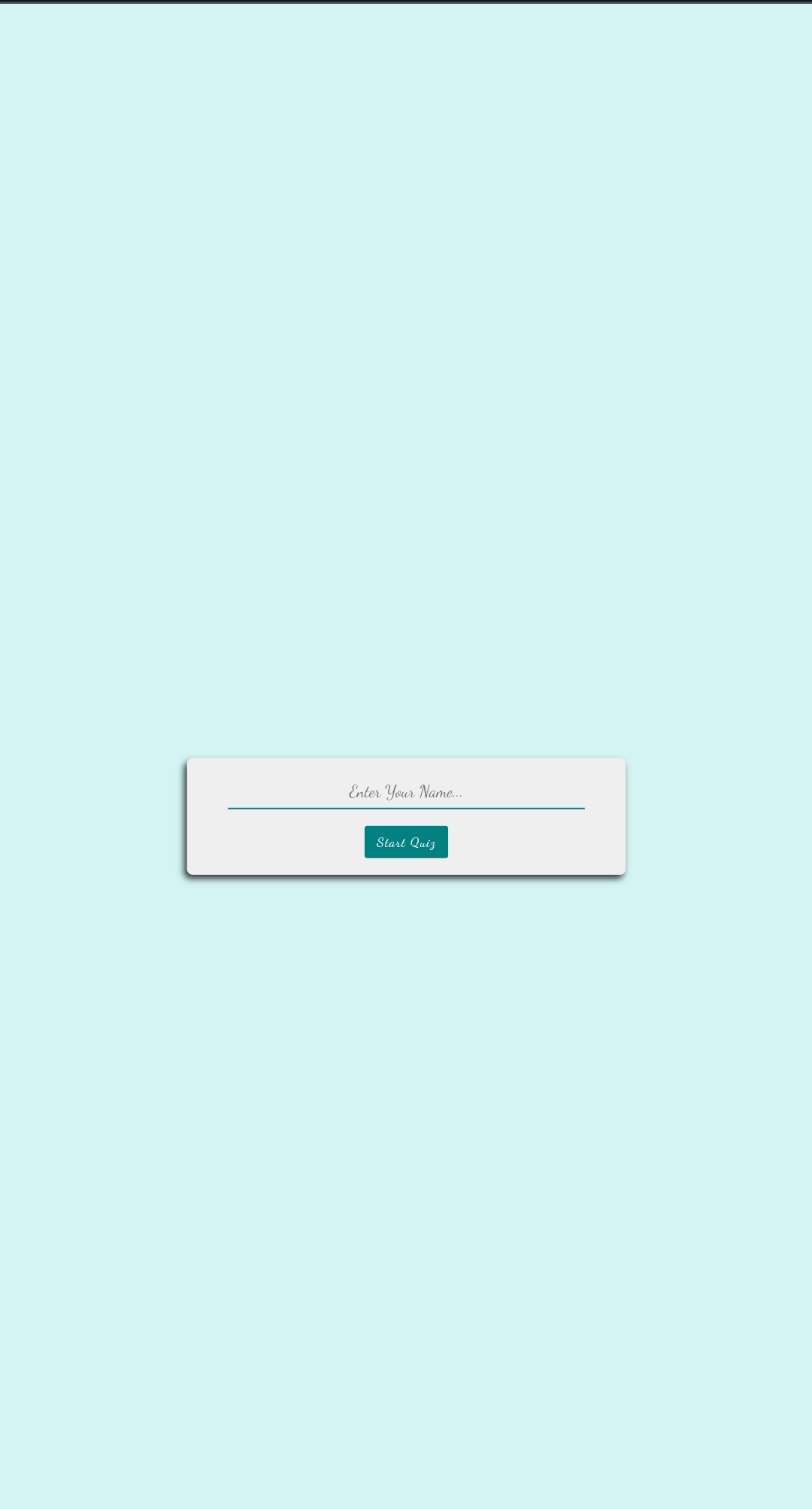Quiz By HTML, CSS,JS Quiz By HTML, CSS,JS