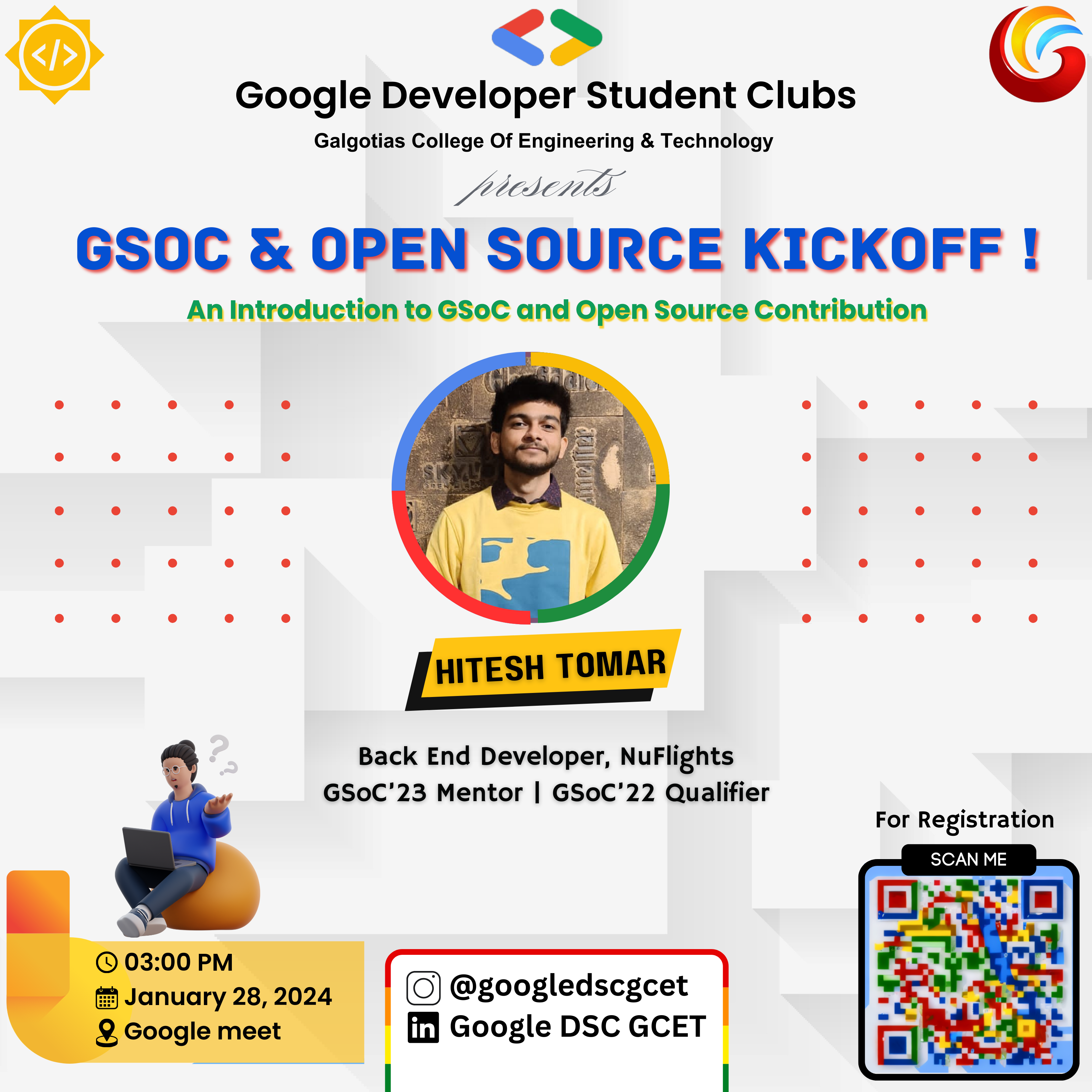 GSoC & Open Source Kickoff!