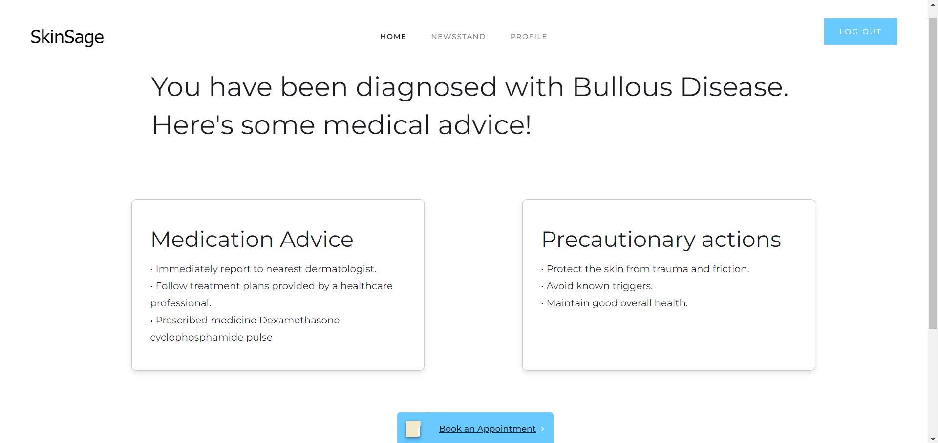 SkinSage: Illuminating Paths to Healthier Skin, Brighter Lives.