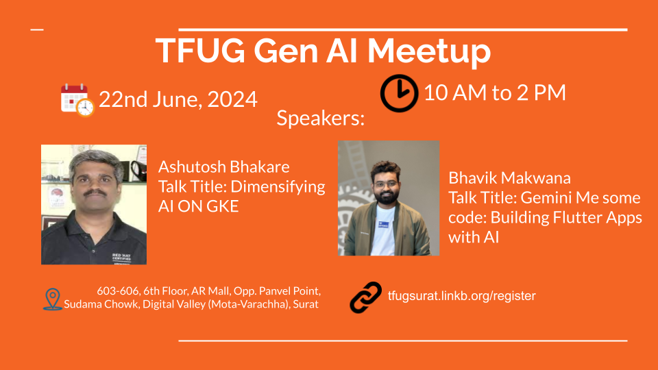 Tfug Surat Gen AI meetup
