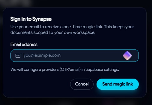 Synapse Synapse