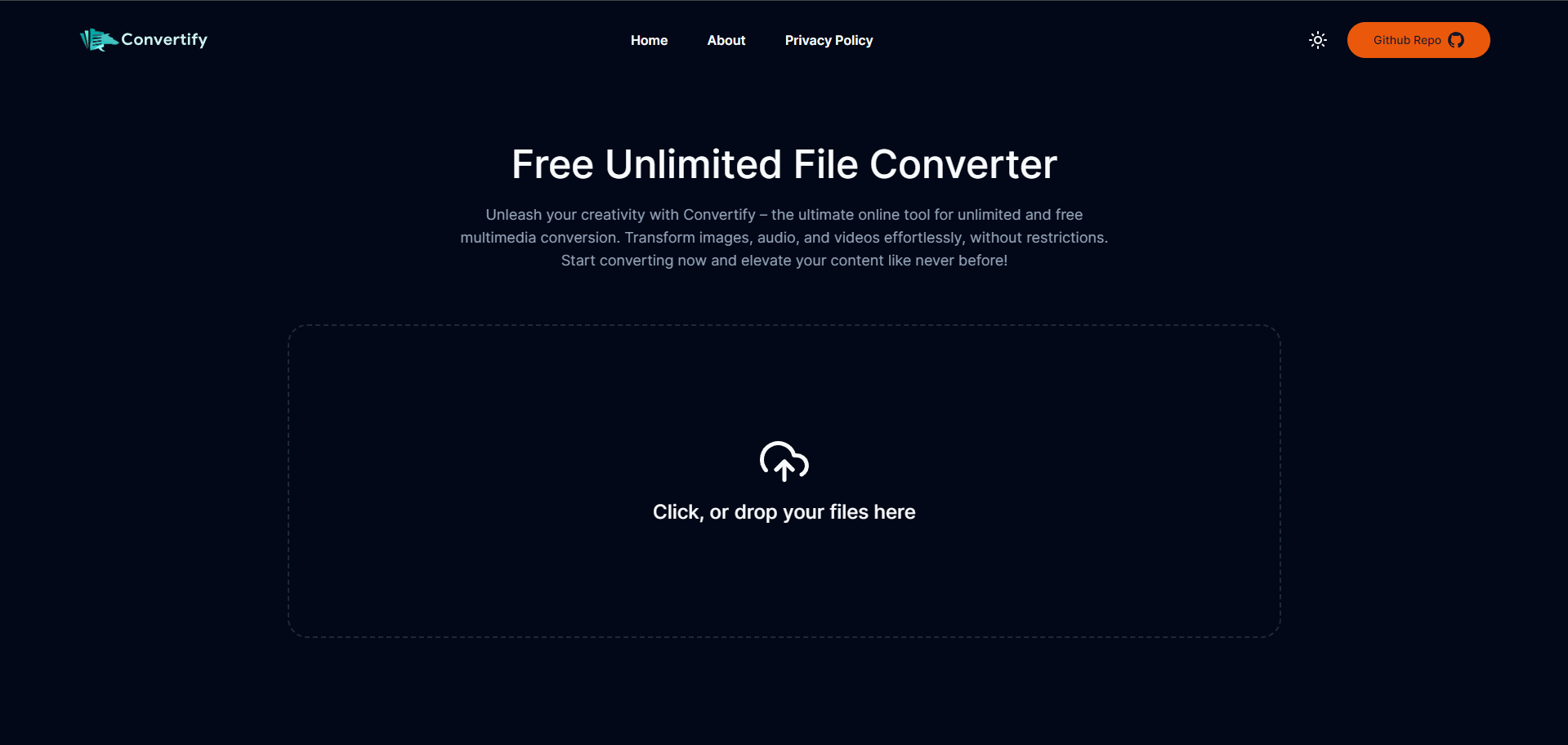 Convertify - Free Unlimited File Converter Convertify - Free Unlimited File Converter