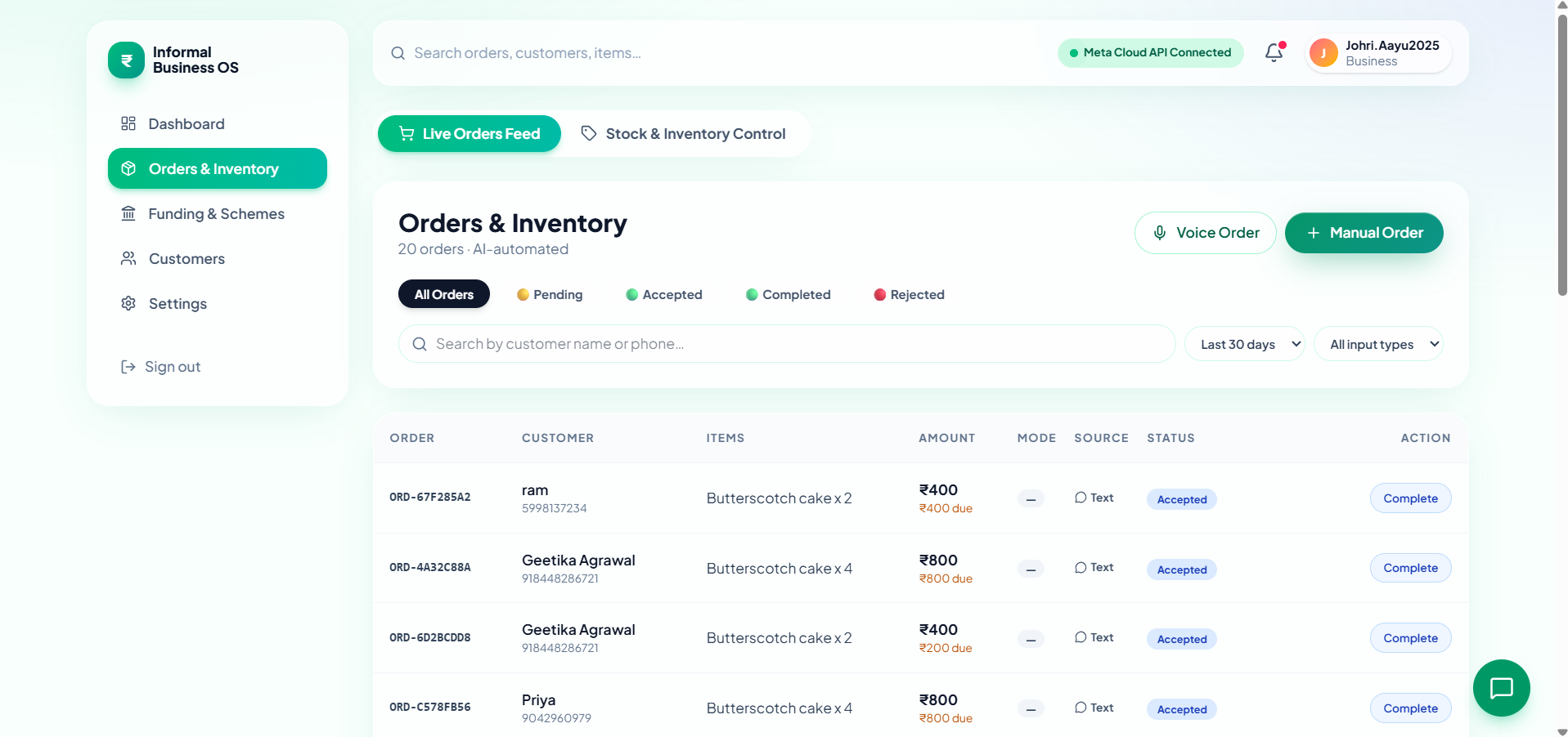 Udhaar Wise — AI-Powered Business Assistant for Small Businesses Udhaar Wise — AI-Powered Business Assistant for Small Businesses
