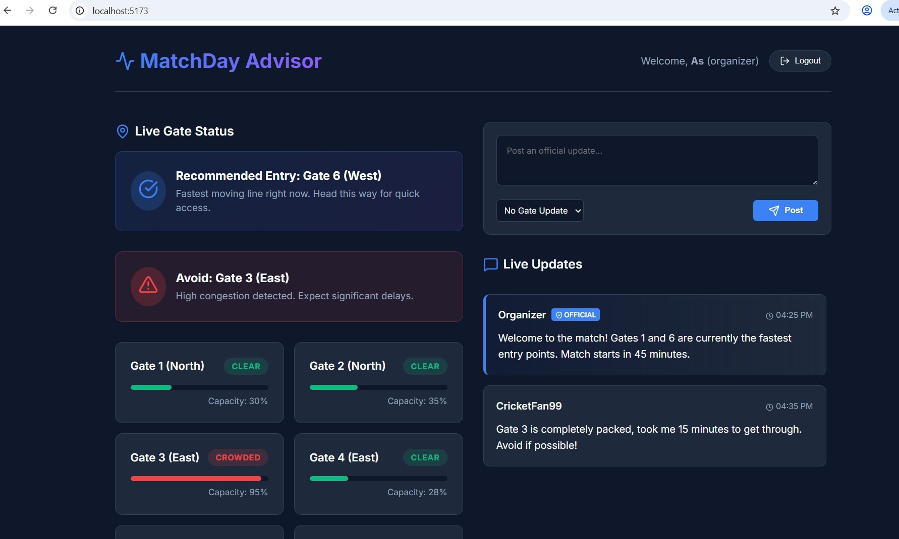MatchDay Advisor By Ashutosh Shukla MatchDay Advisor By Ashutosh Shukla