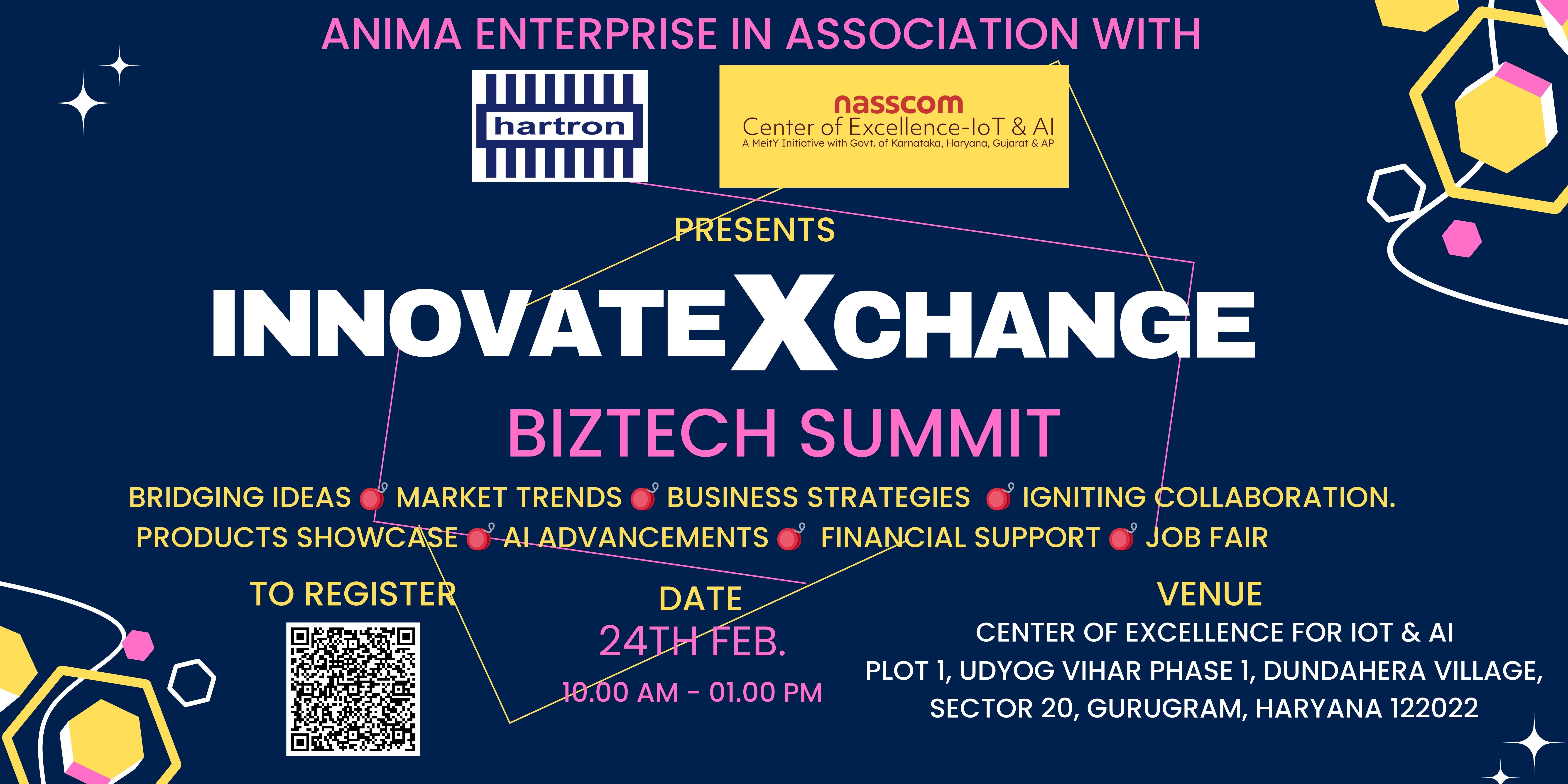 InnovateXchange - BizTech Summit : Bridging Ideas, Igniting Collaboration.