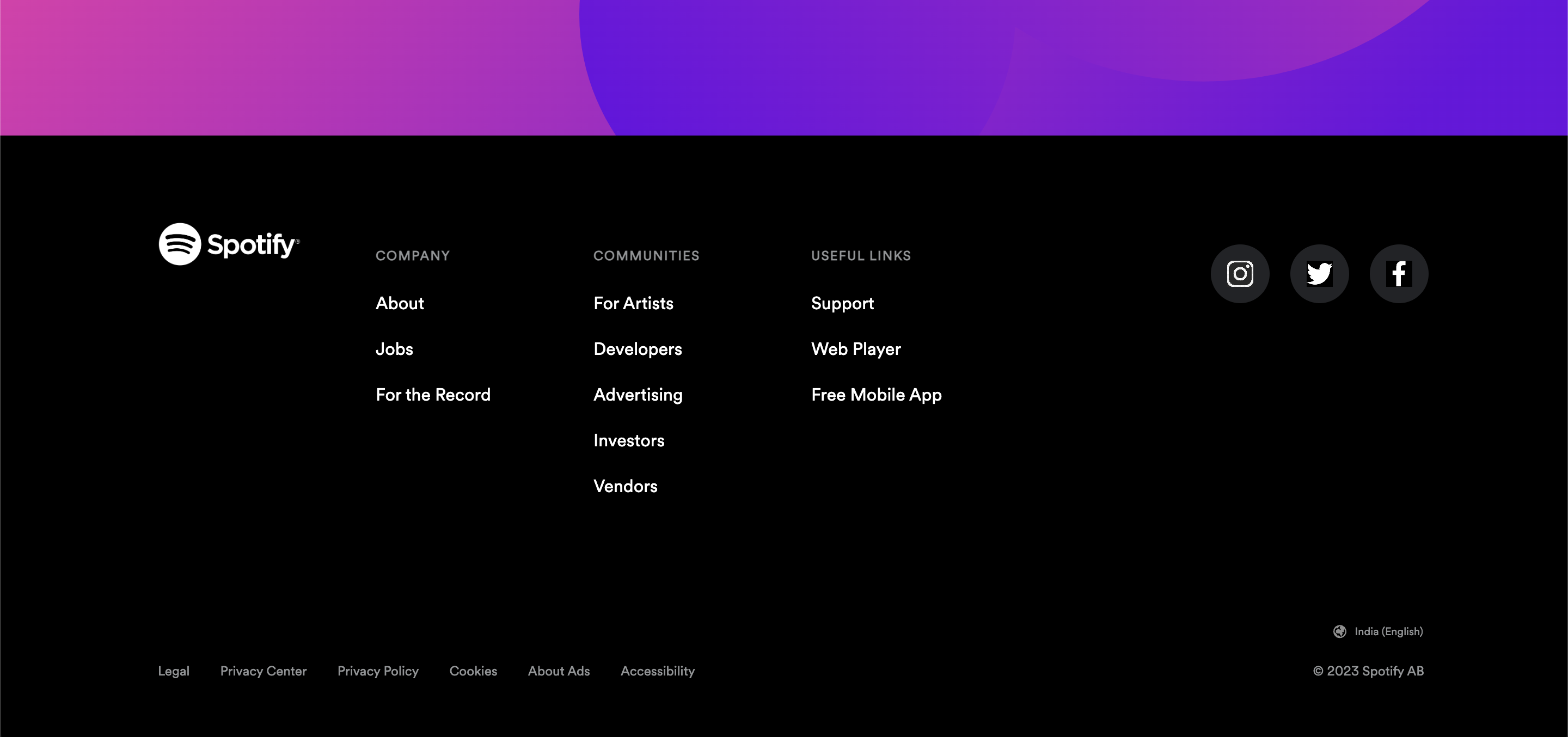Spotify Landing page clone Spotify Landing page clone