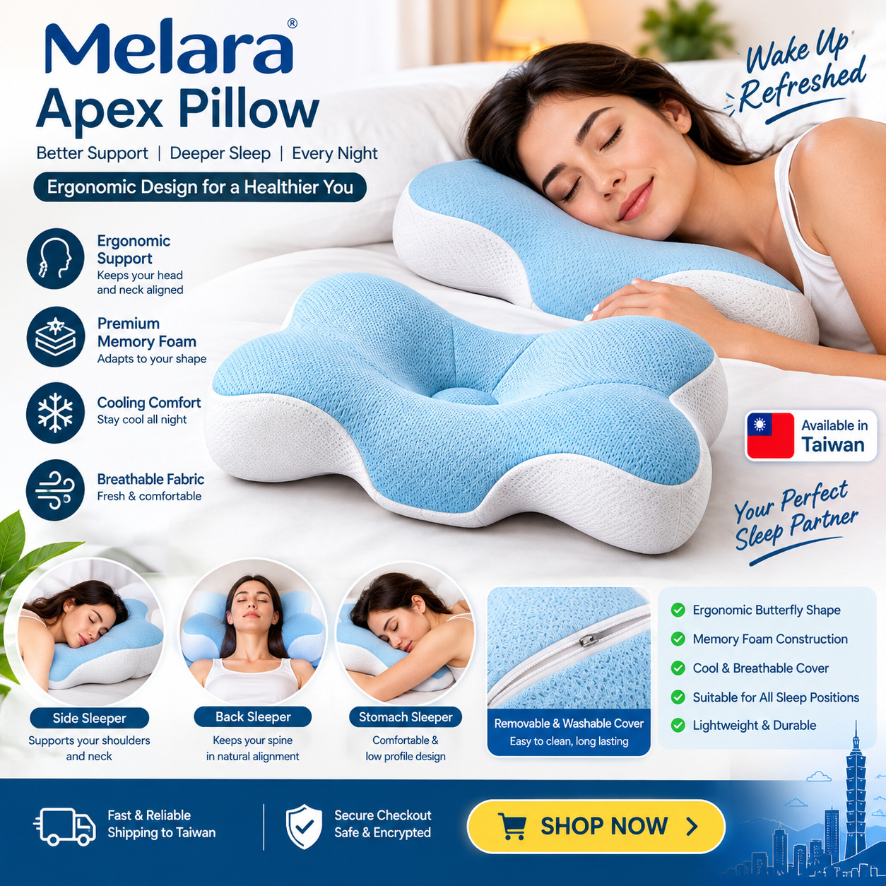 Melara Apex Pillow Taiwan (Official)™ – Complete Review 2026 Melara Apex Pillow Taiwan (Official)™ – Complete Review 2026