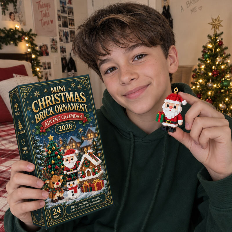 Shirem JollyBricksl™ Advent Calendar: 24 Days of Festive Fun for the Whole Family
