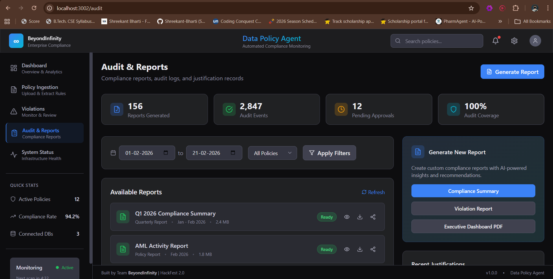Data Policy Agent