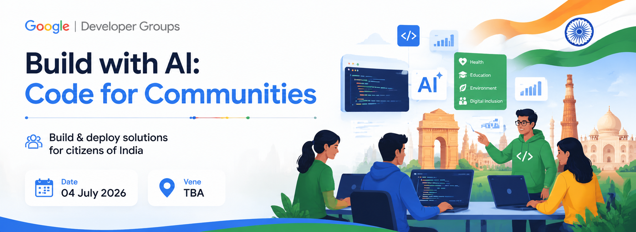 Build with AI: Code for Communities