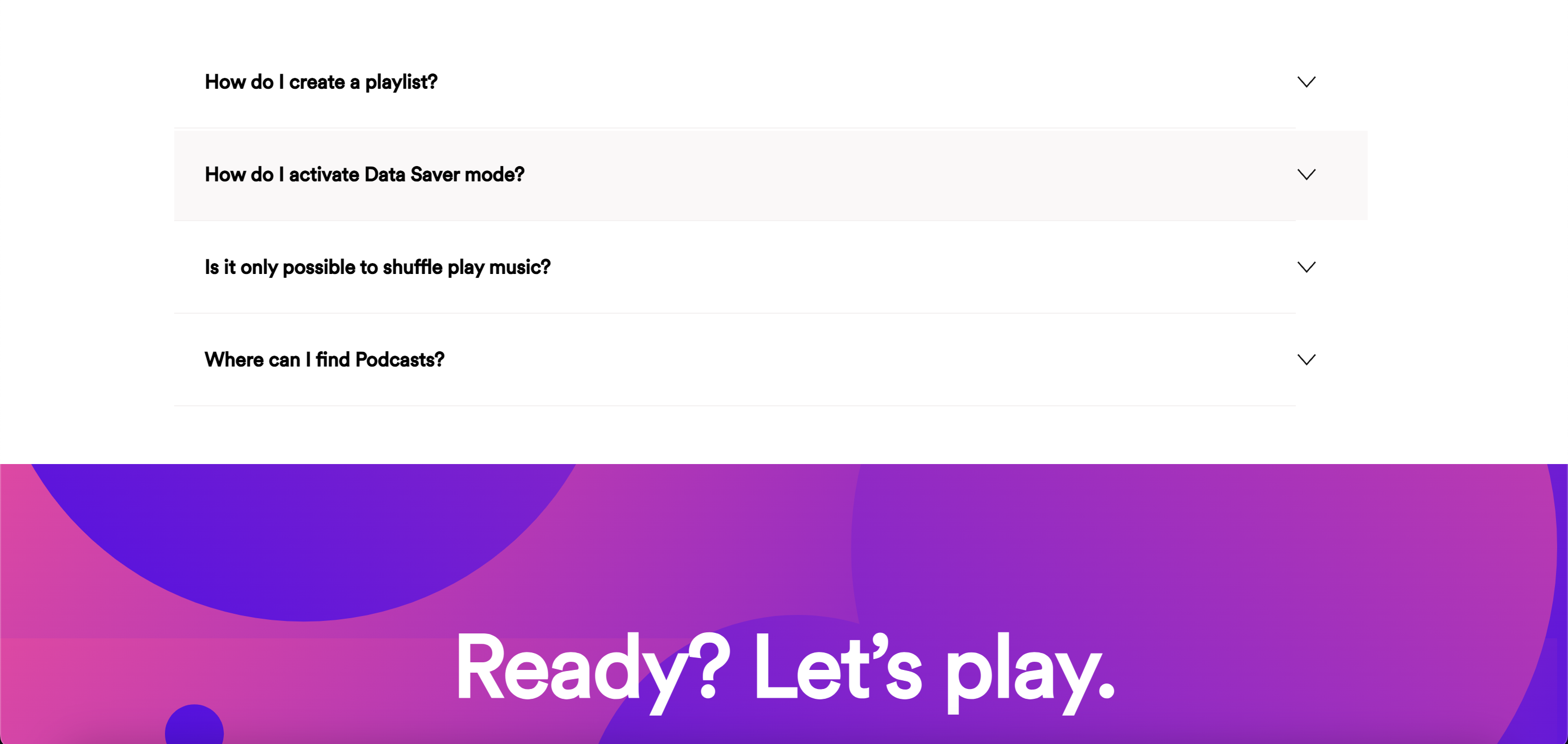 Spotify Landing page clone Spotify Landing page clone