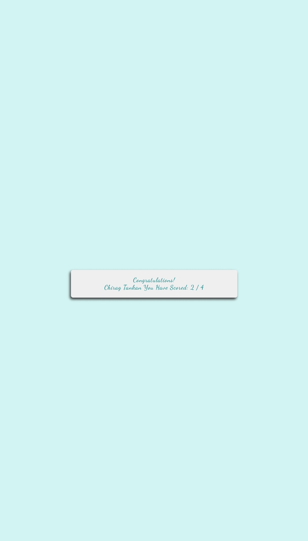 Quiz By HTML, CSS,JS Quiz By HTML, CSS,JS