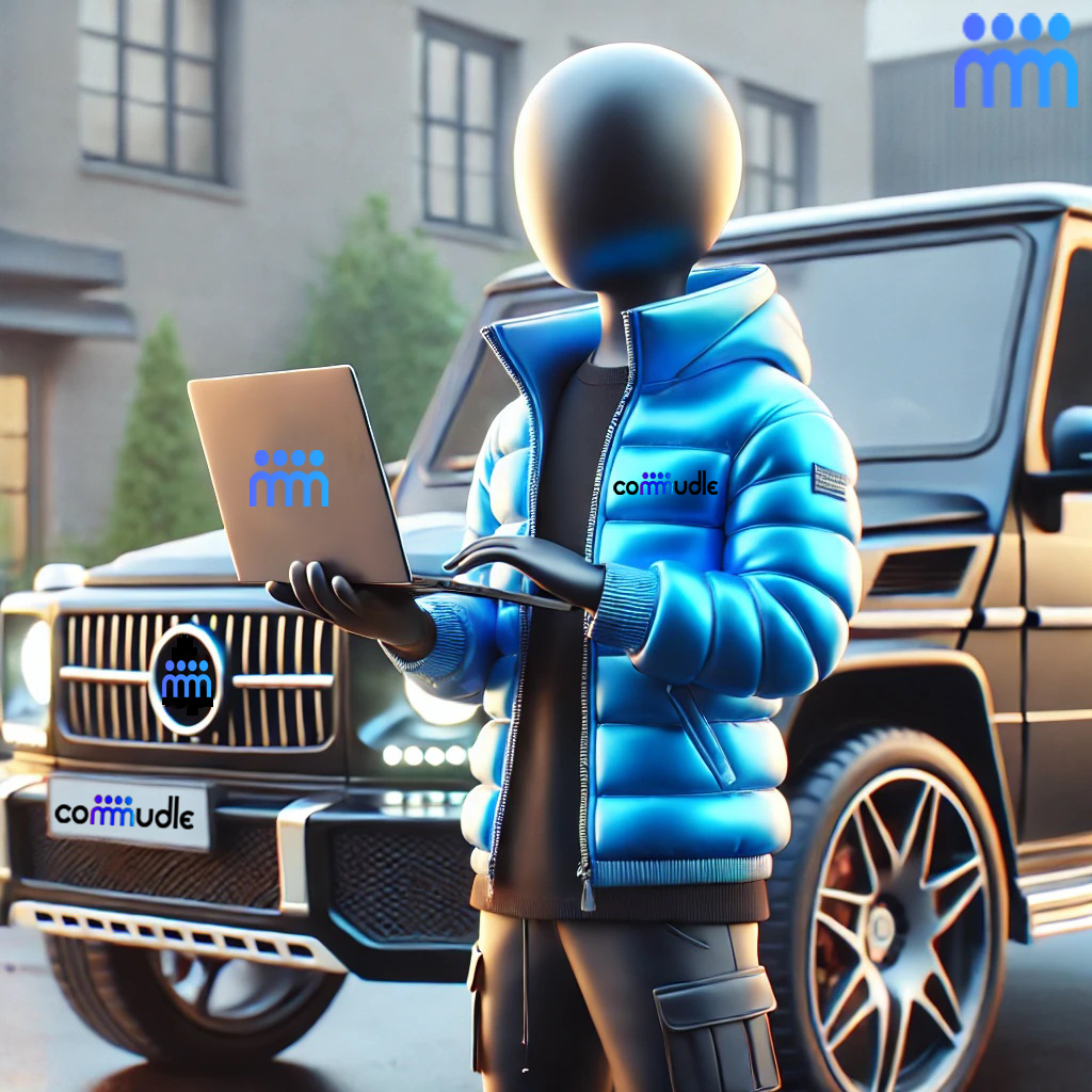 Commudle New Logo & Mascot