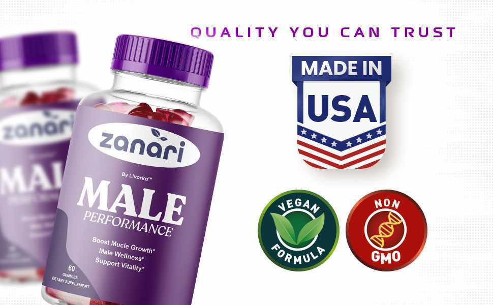Zanari Male Enhancement Gummies