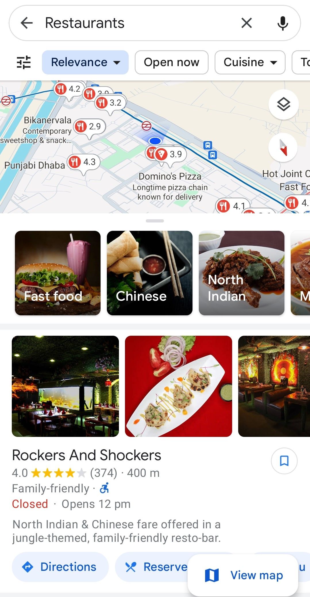 Do you know how Google Maps shows you nearby restaurants, ATMs, etc?