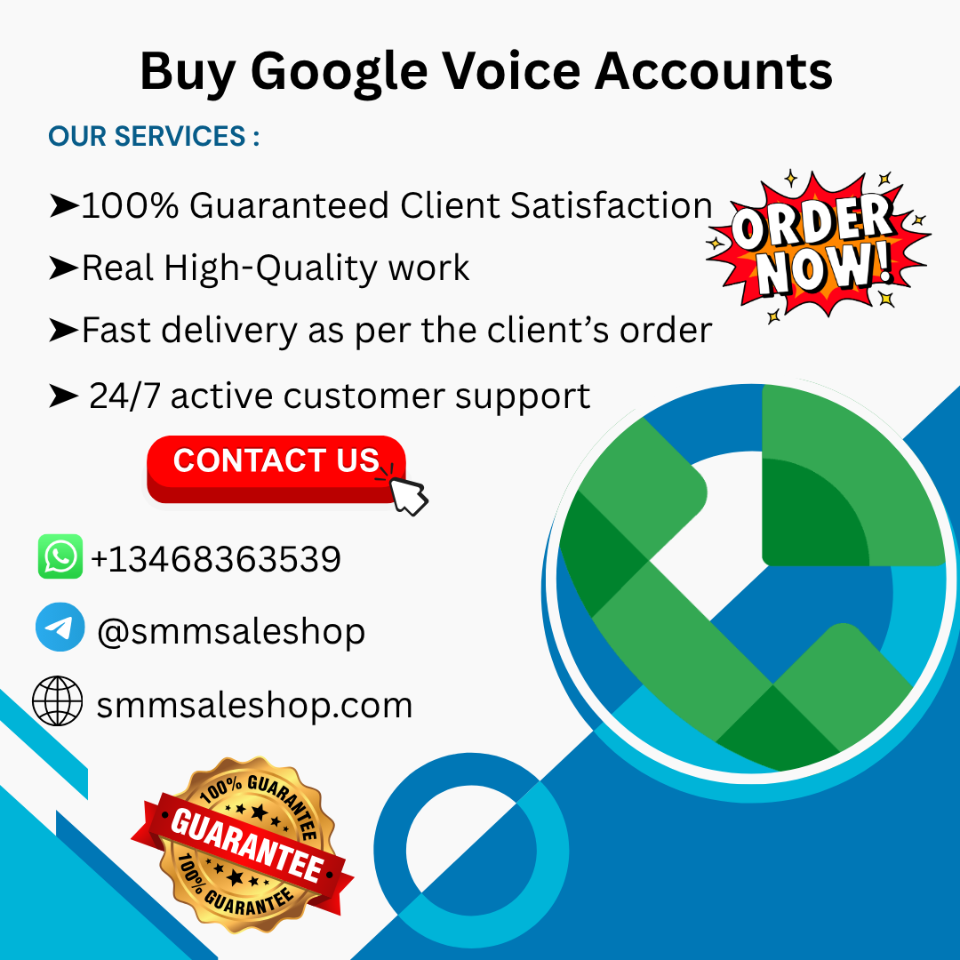 Best Site to Buy Google Voice Accounts in 2026 Best Site to Buy Google Voice Accounts in 2026