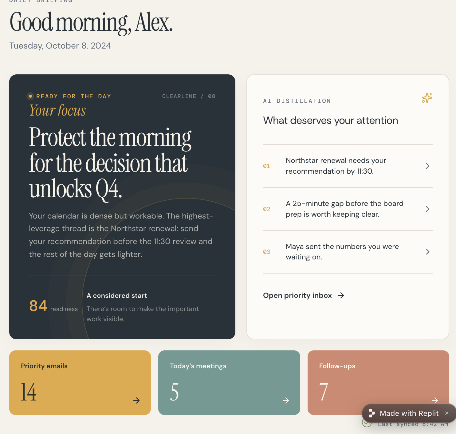 executive organiser - clearit executive organiser - clearit