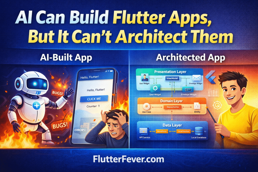Flutter App Architecture in the AI Era: