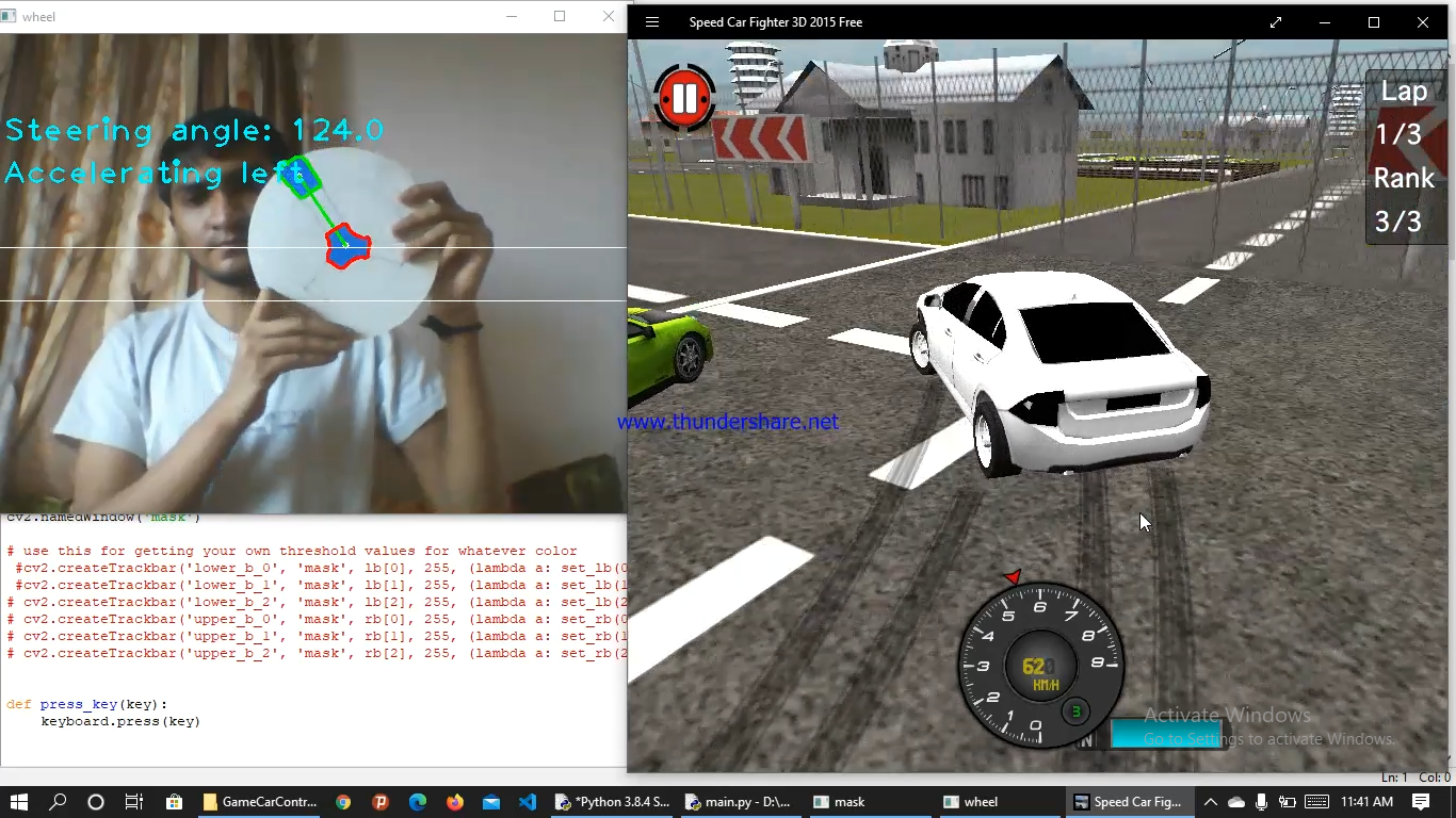 Car controller for games | By Meet Vansjaliya