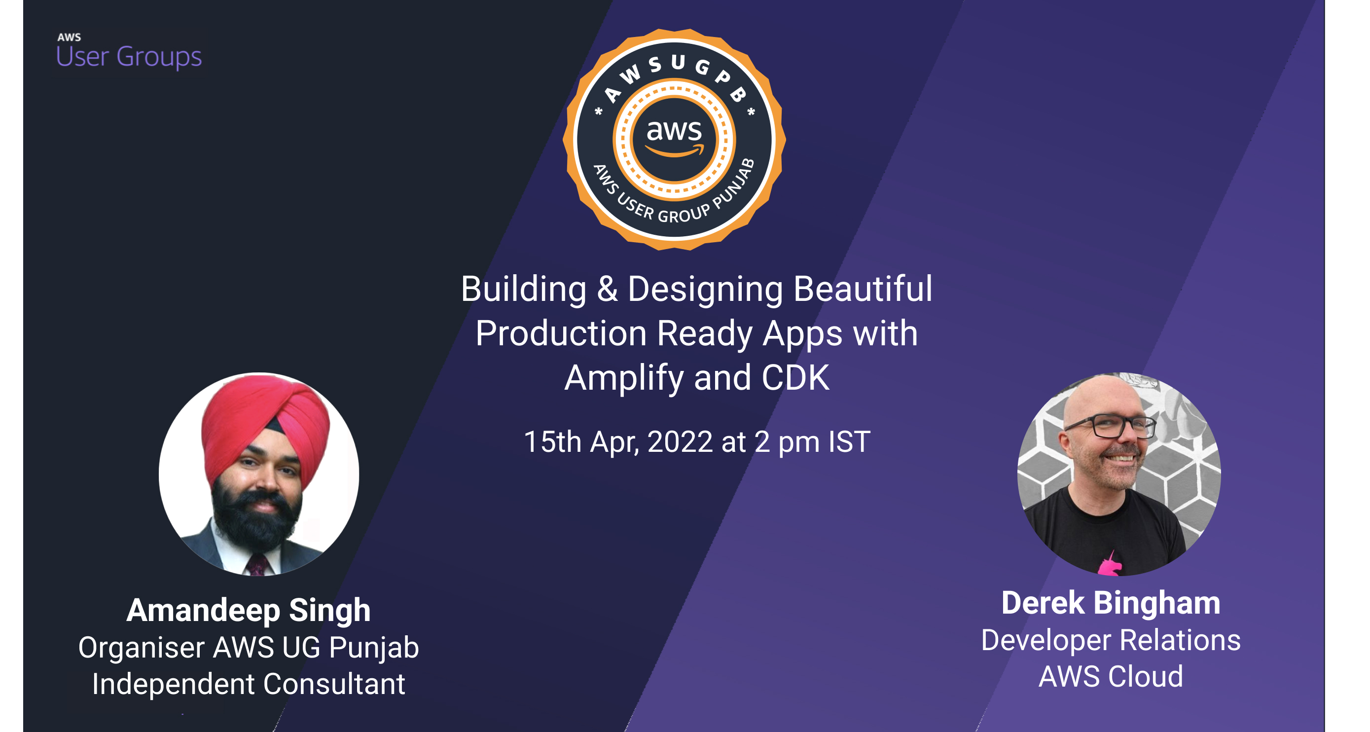 Building & Designing Beautiful Production Ready Apps with Amplify and CDK