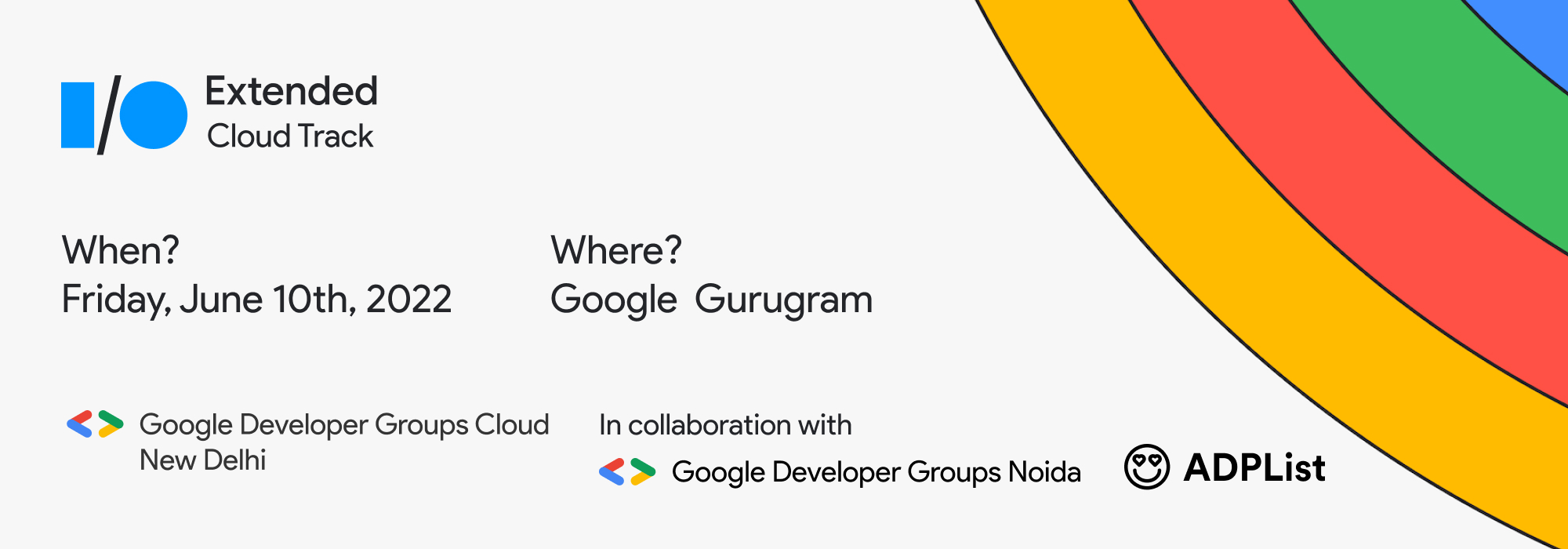 I/O Extended (Cloud Track) - GDG Cloud New Delhi