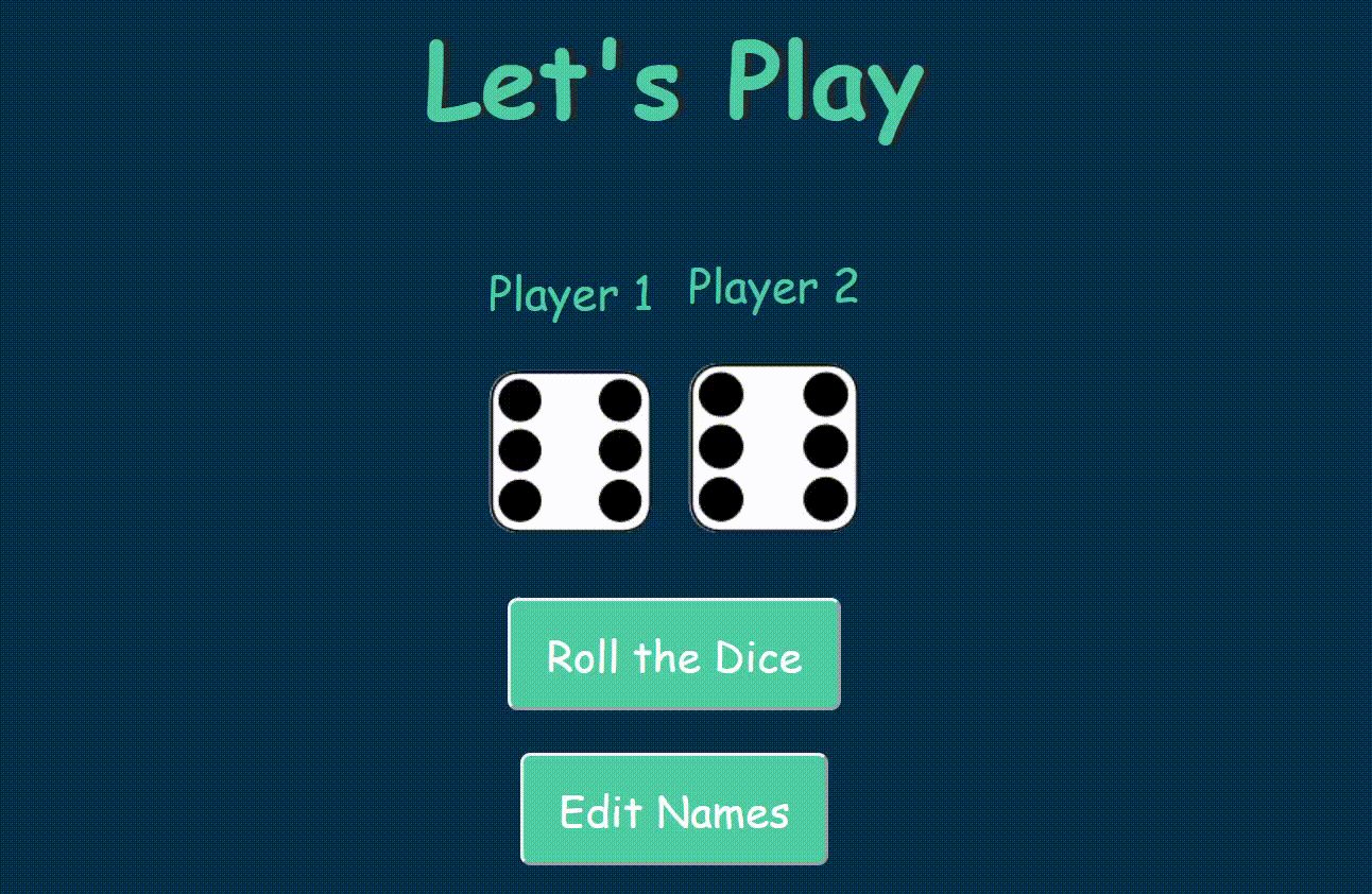 How to make a Dice Game using JavaScript?