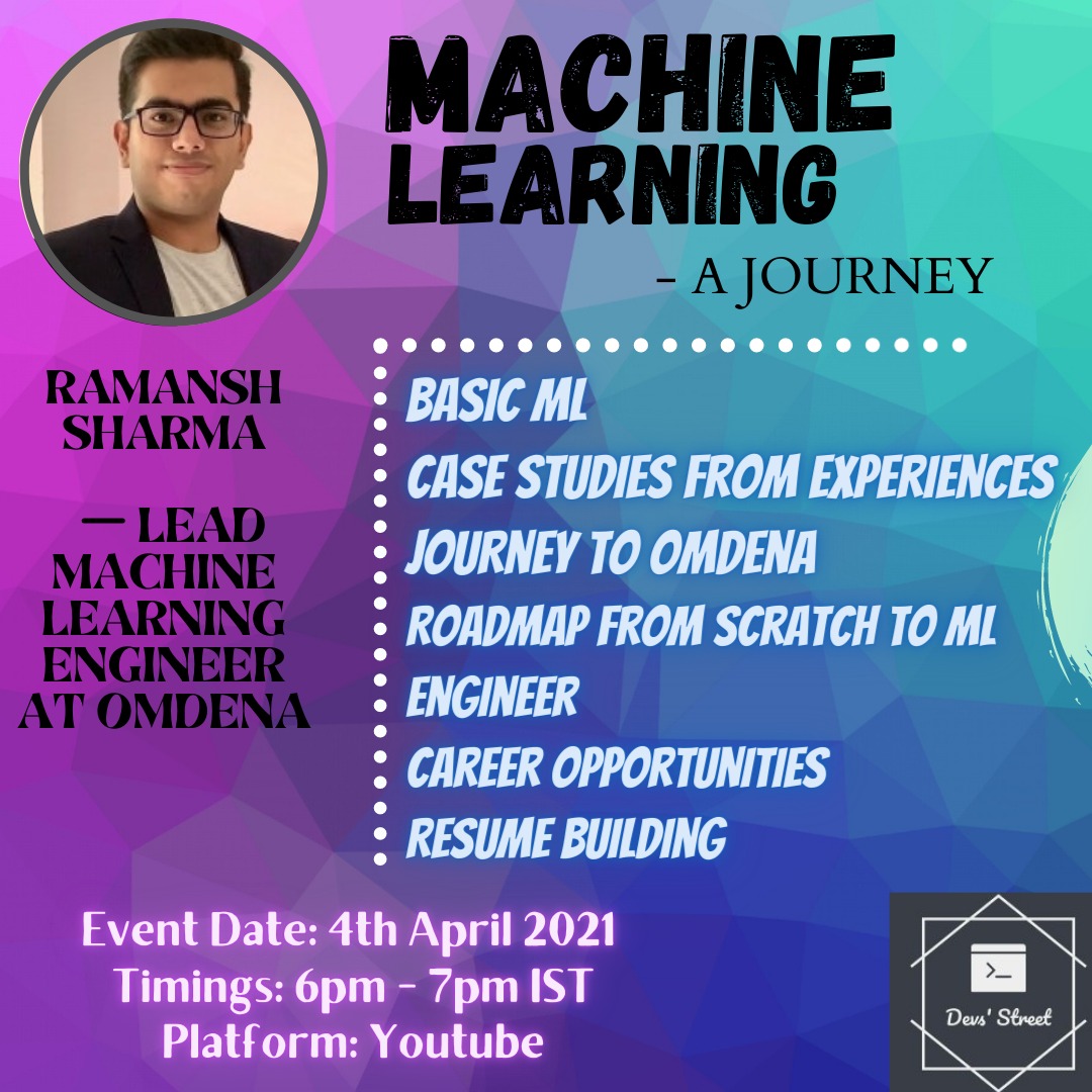 MACHINE LEARNING- A Journey MACHINE LEARNING- A Journey