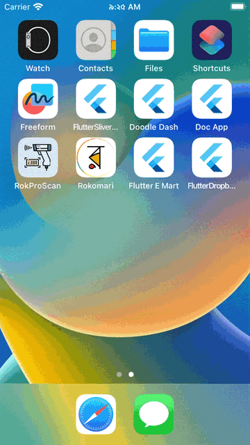 Flutter Dropbox Clone UI