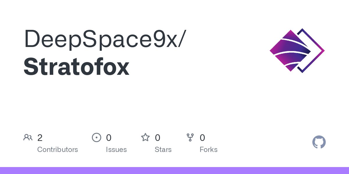 GitHub - DeepSpace9x/Stratofox