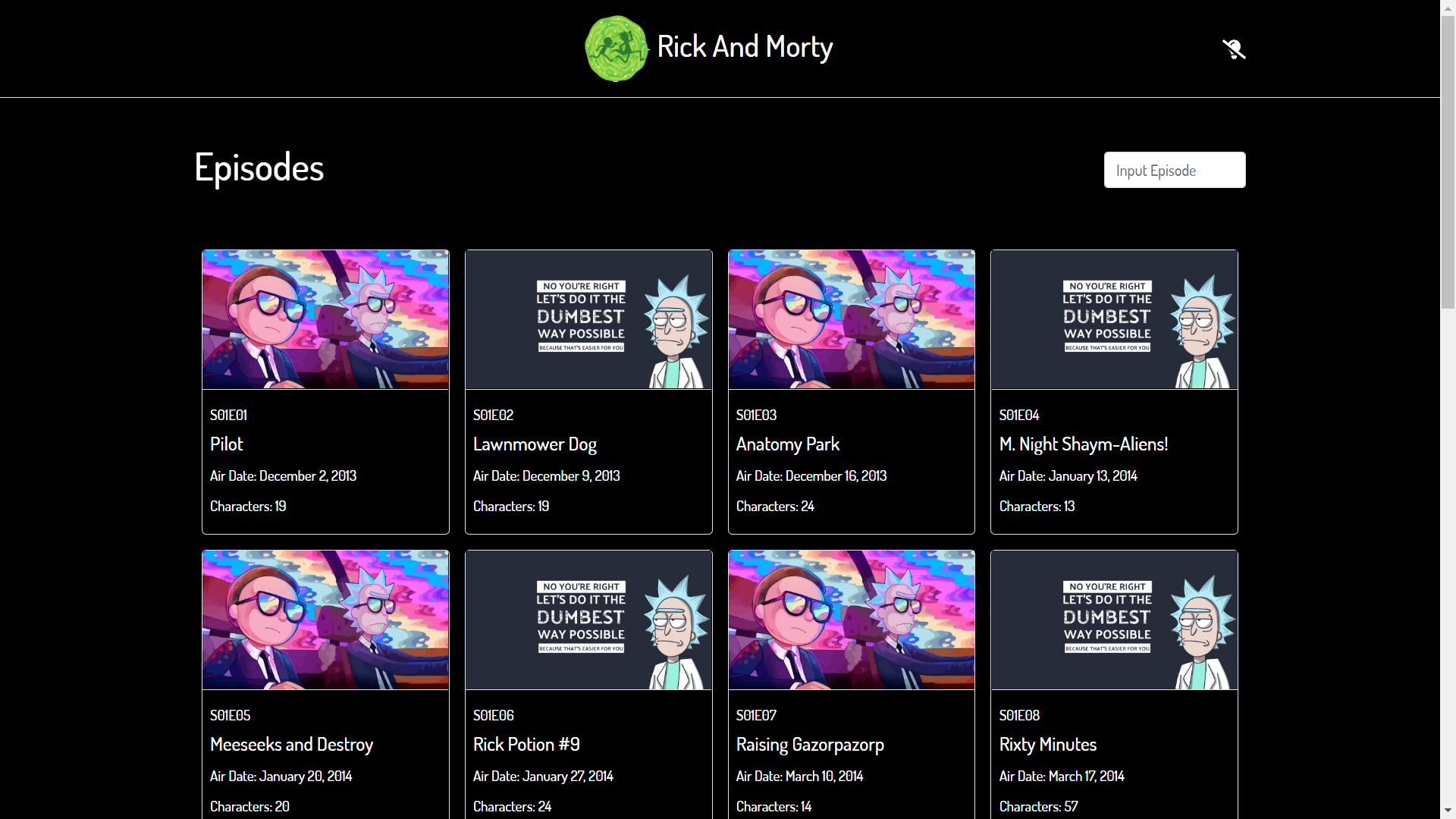 🌏 A portal to browse rick and morty episodes & characters with nextjs & graphql. 🌏 A portal to browse rick and morty episodes & characters with nextjs & graphql.