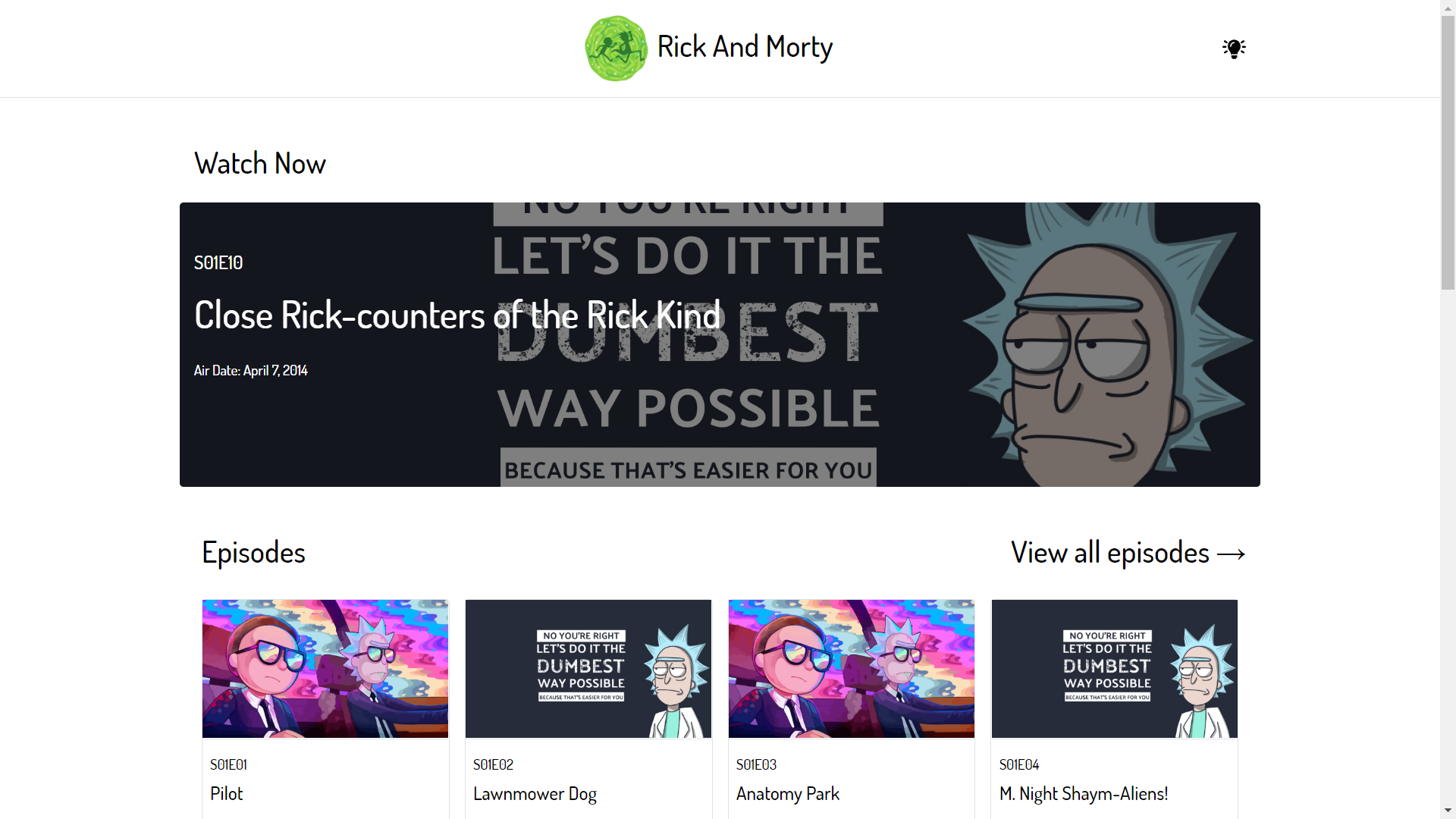 🌏 A portal to browse rick and morty episodes & characters with nextjs & graphql. 🌏 A portal to browse rick and morty episodes & characters with nextjs & graphql.
