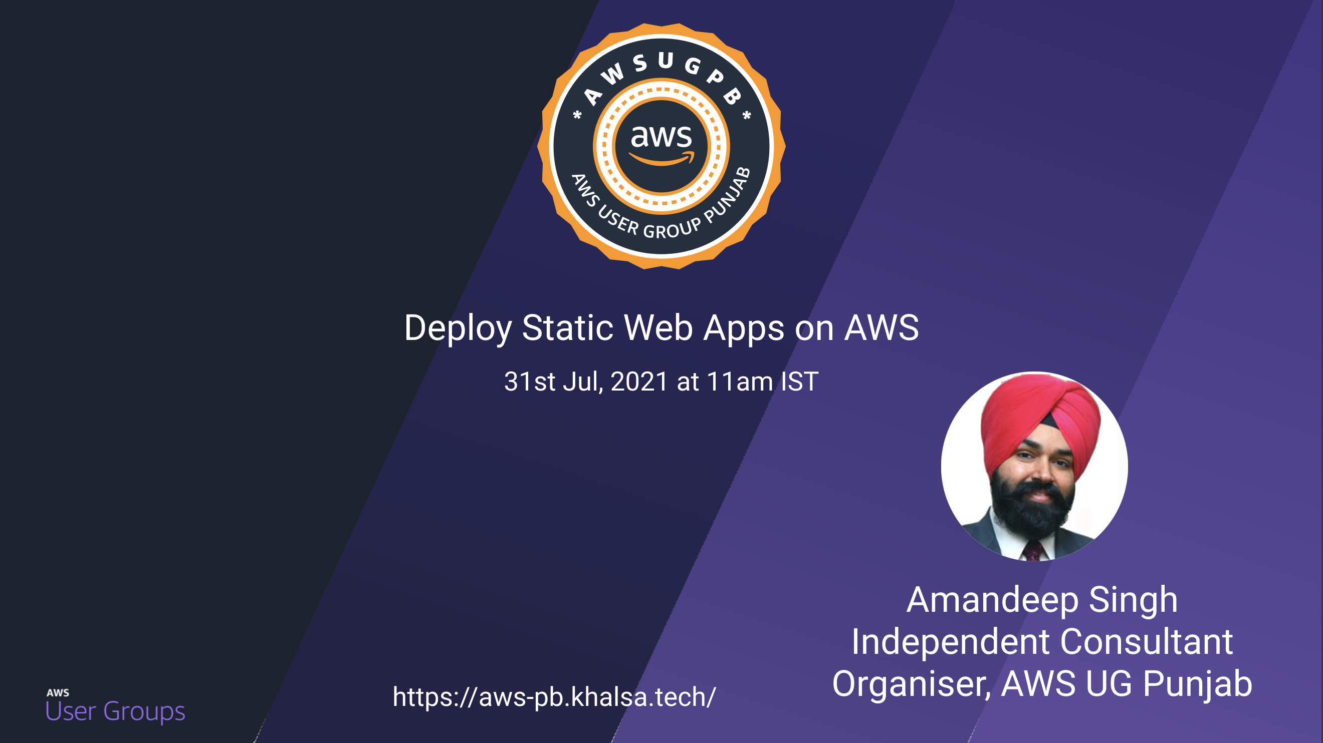 Static Web Apps with AWS Amplify
