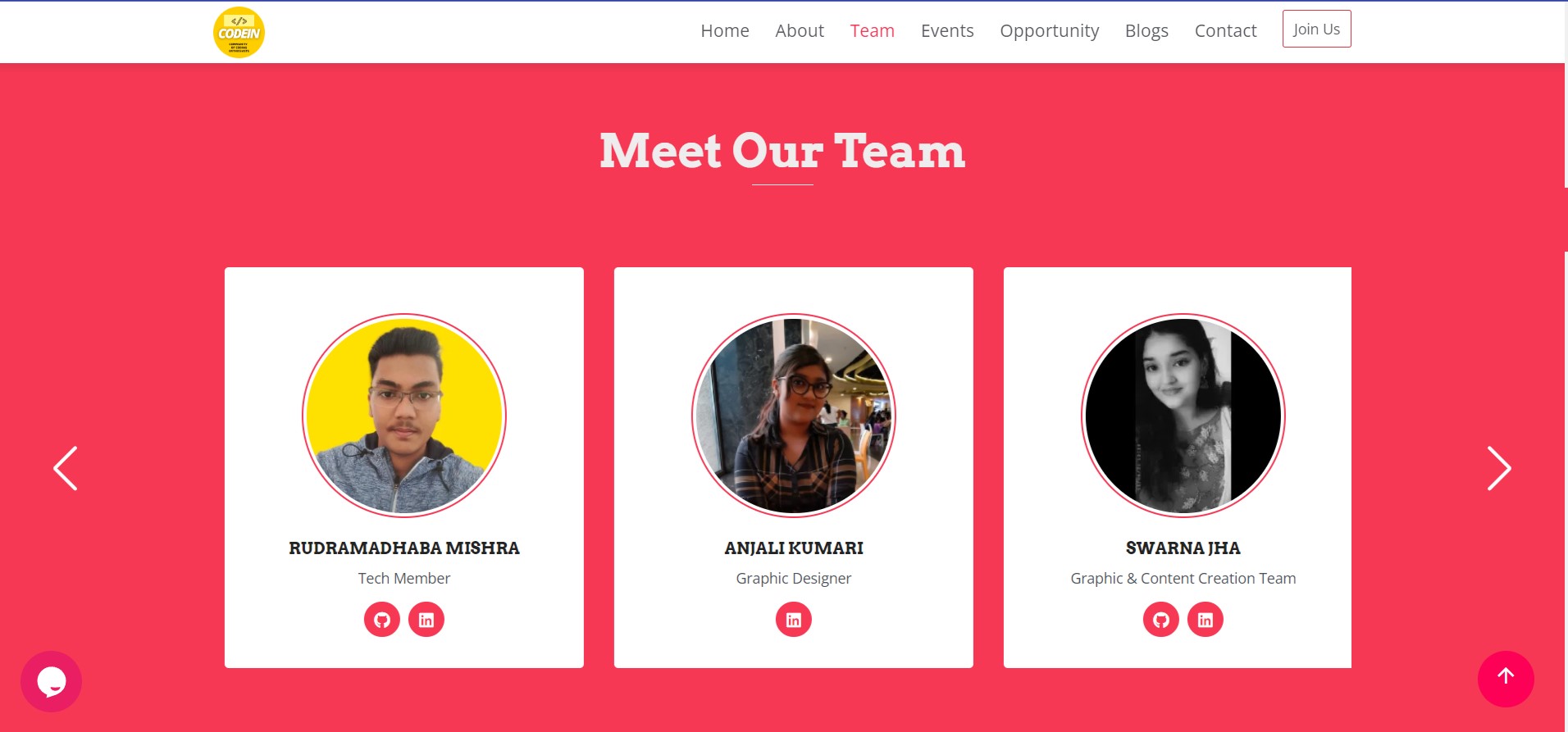  CodeIN-Community-Website