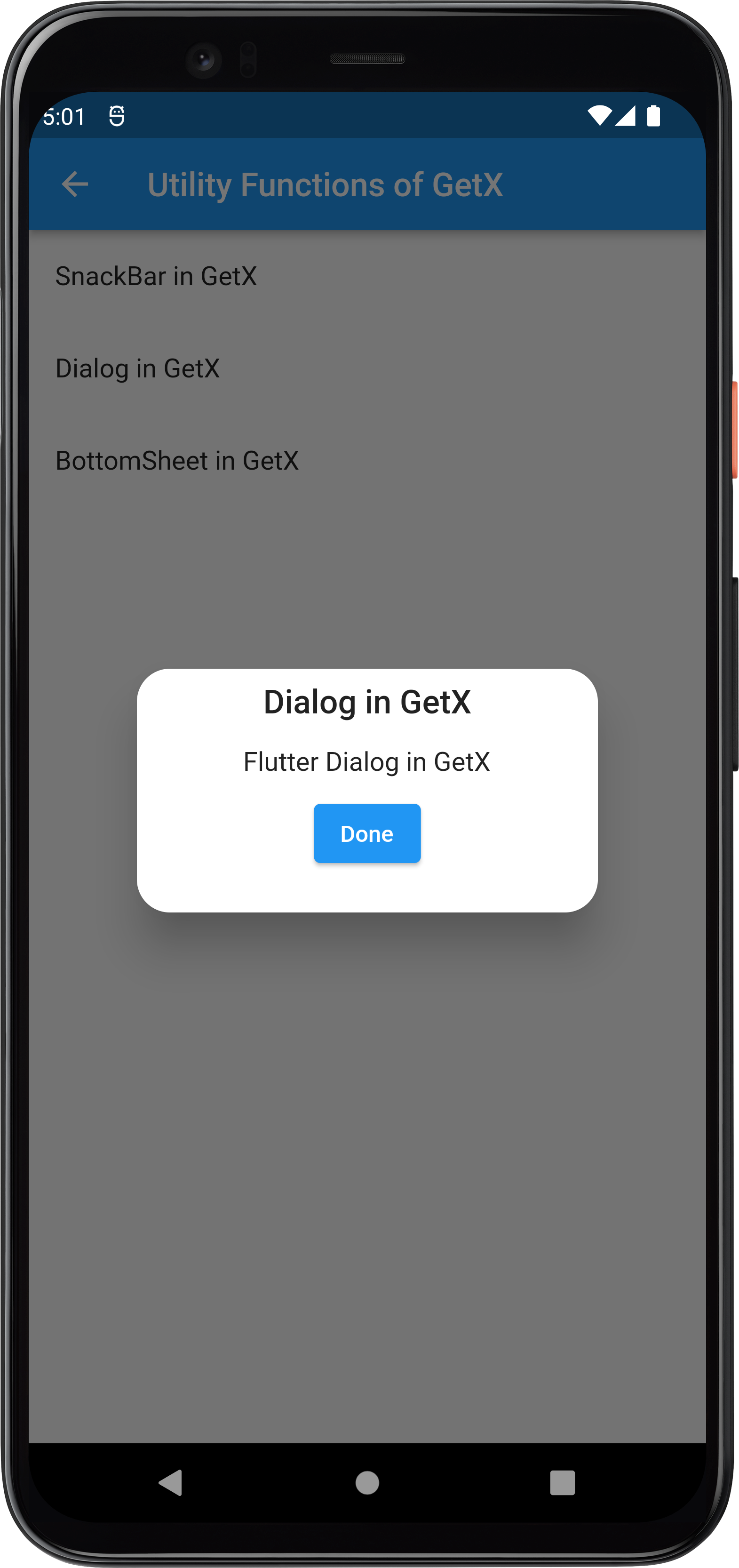 GetX with Flutter