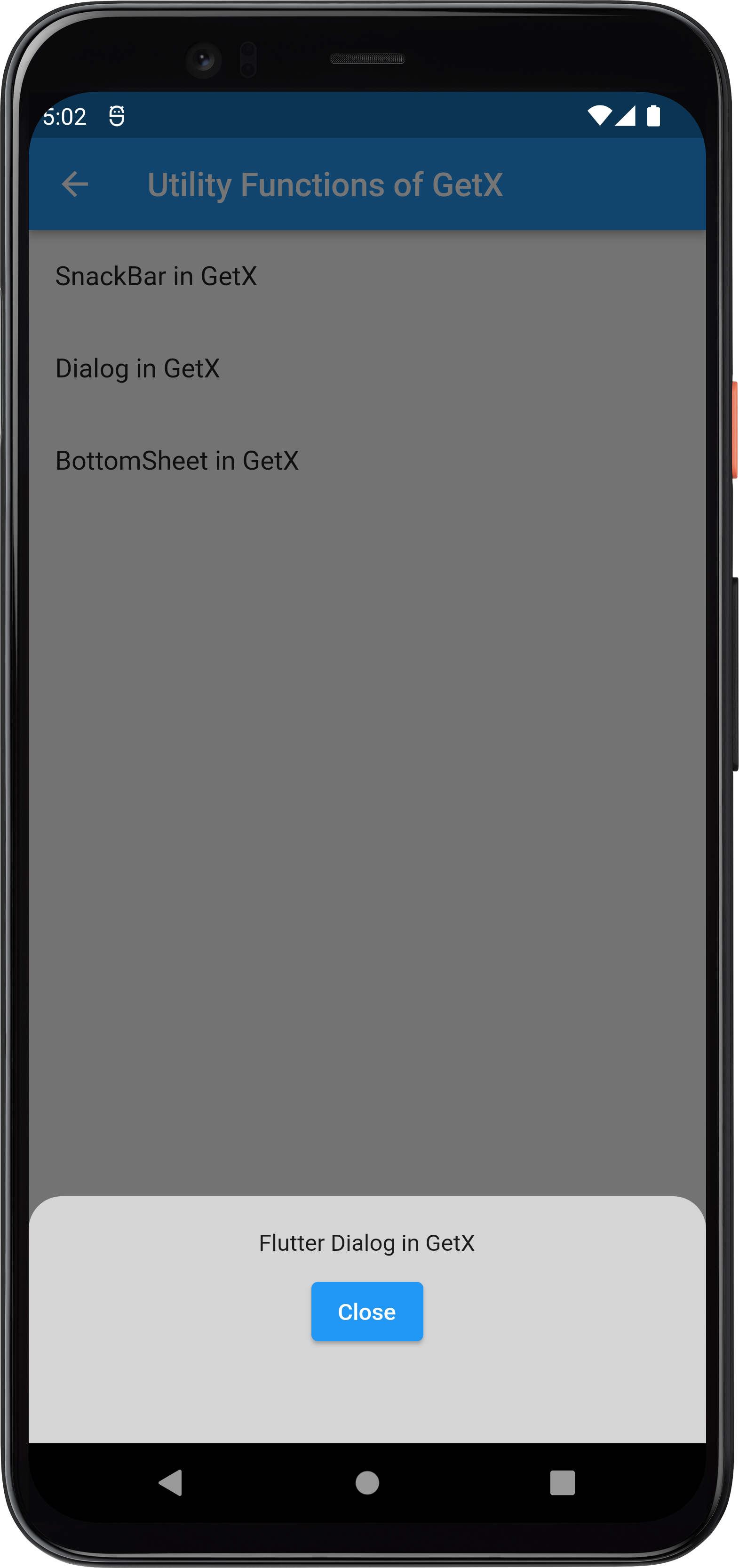 GetX with Flutter