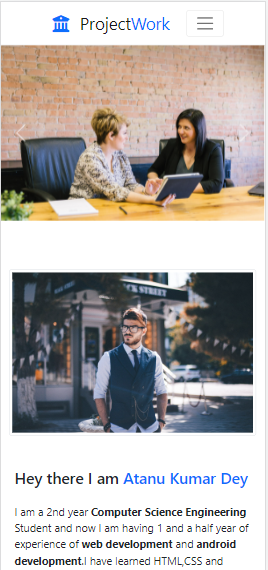 Static Responsive Poprtfolio-Bootstrap