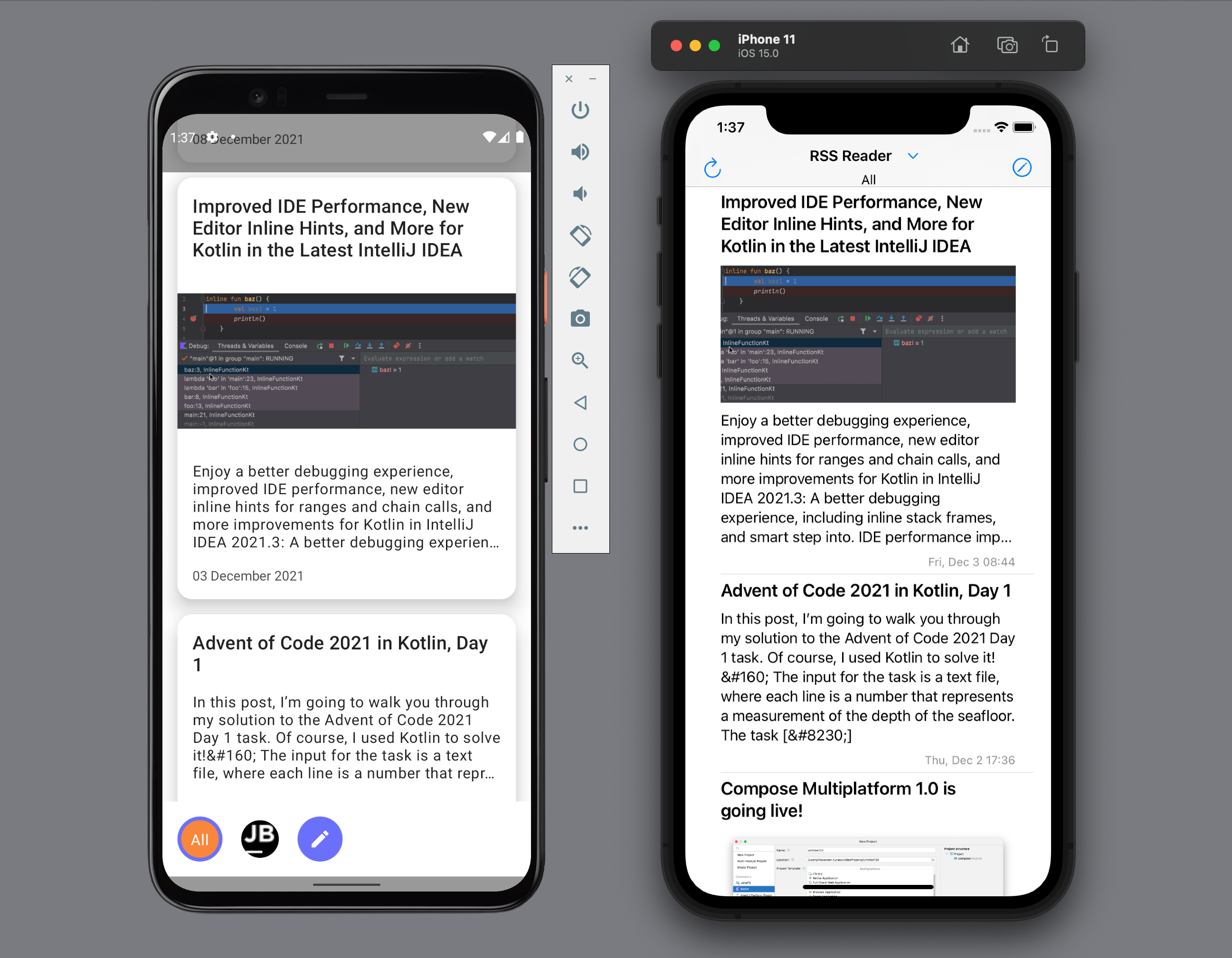 RSS Reader Using KMM RSS Reader Using KMM